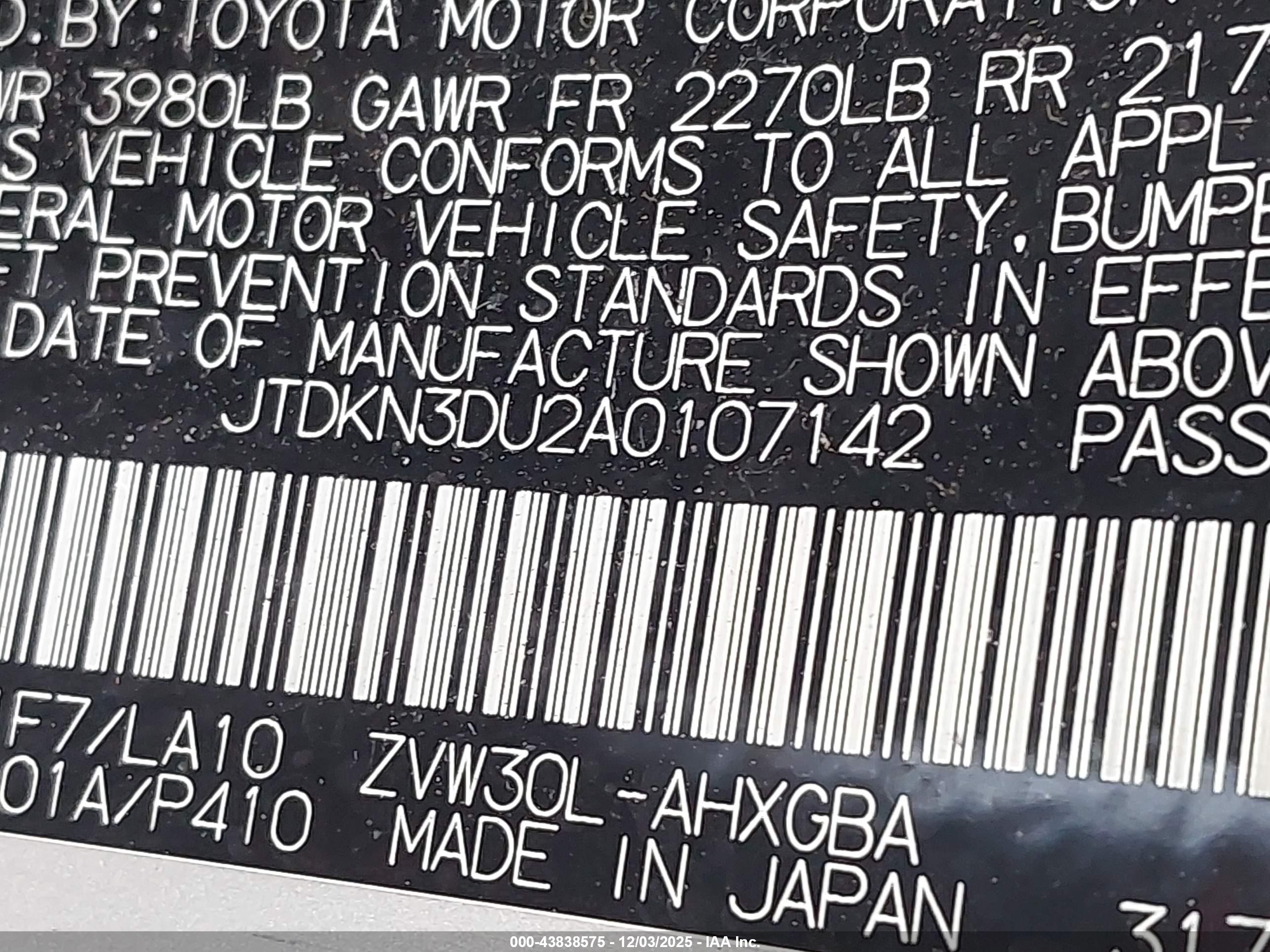 TOYOTA PRIUS image 9