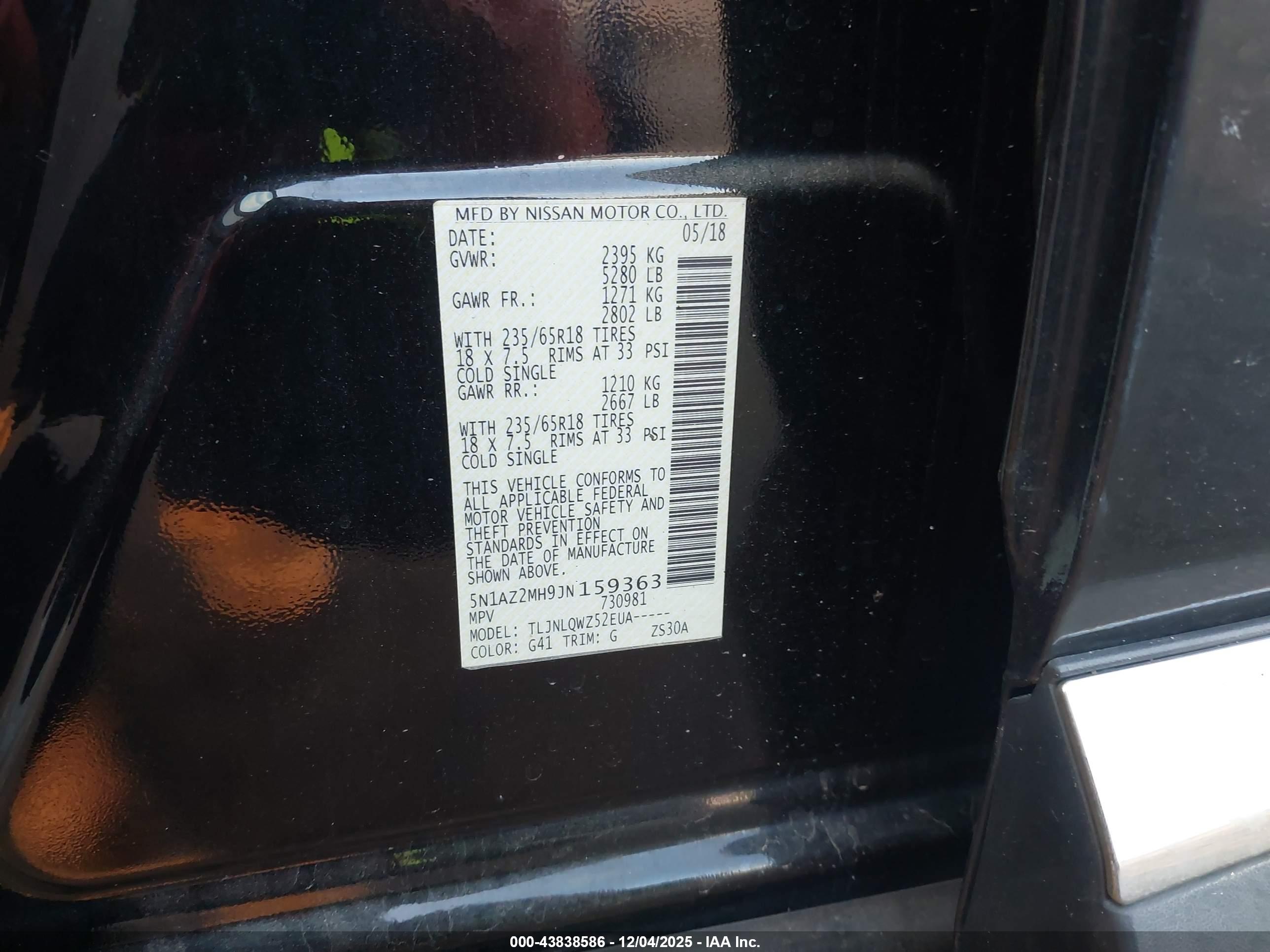 NISSAN MURANO image 9