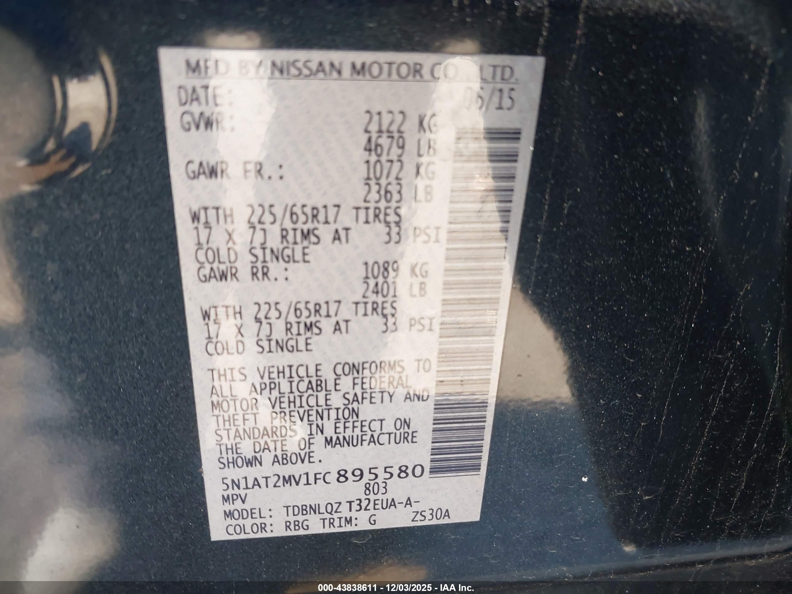 NISSAN ROGUE image 9