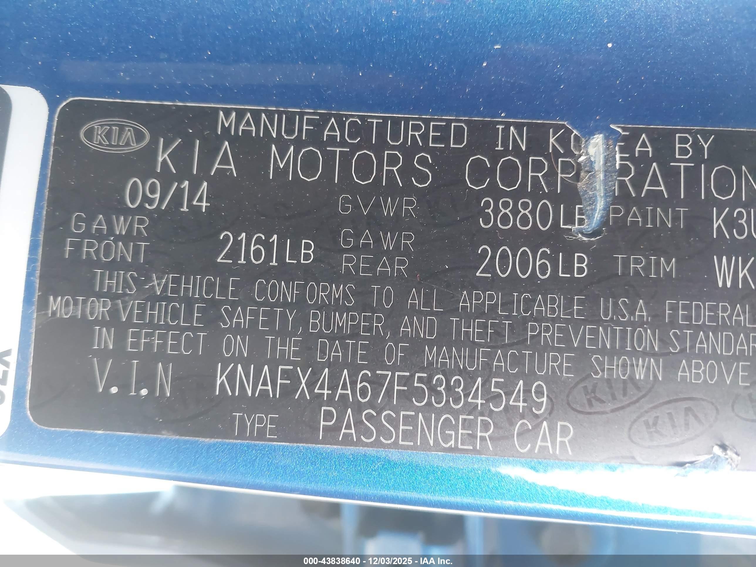 KIA FORTE image 9