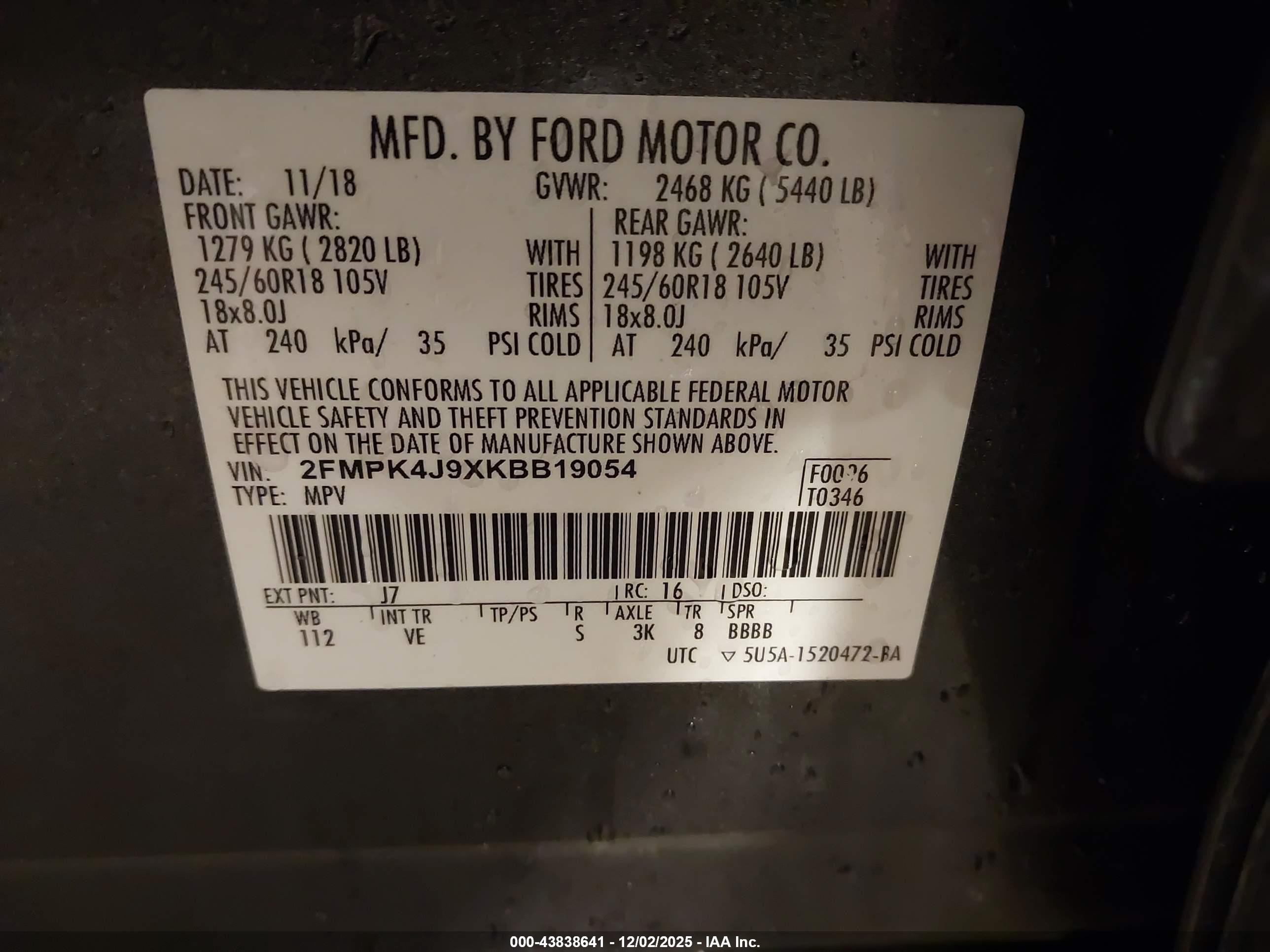 FORD EDGE image 9