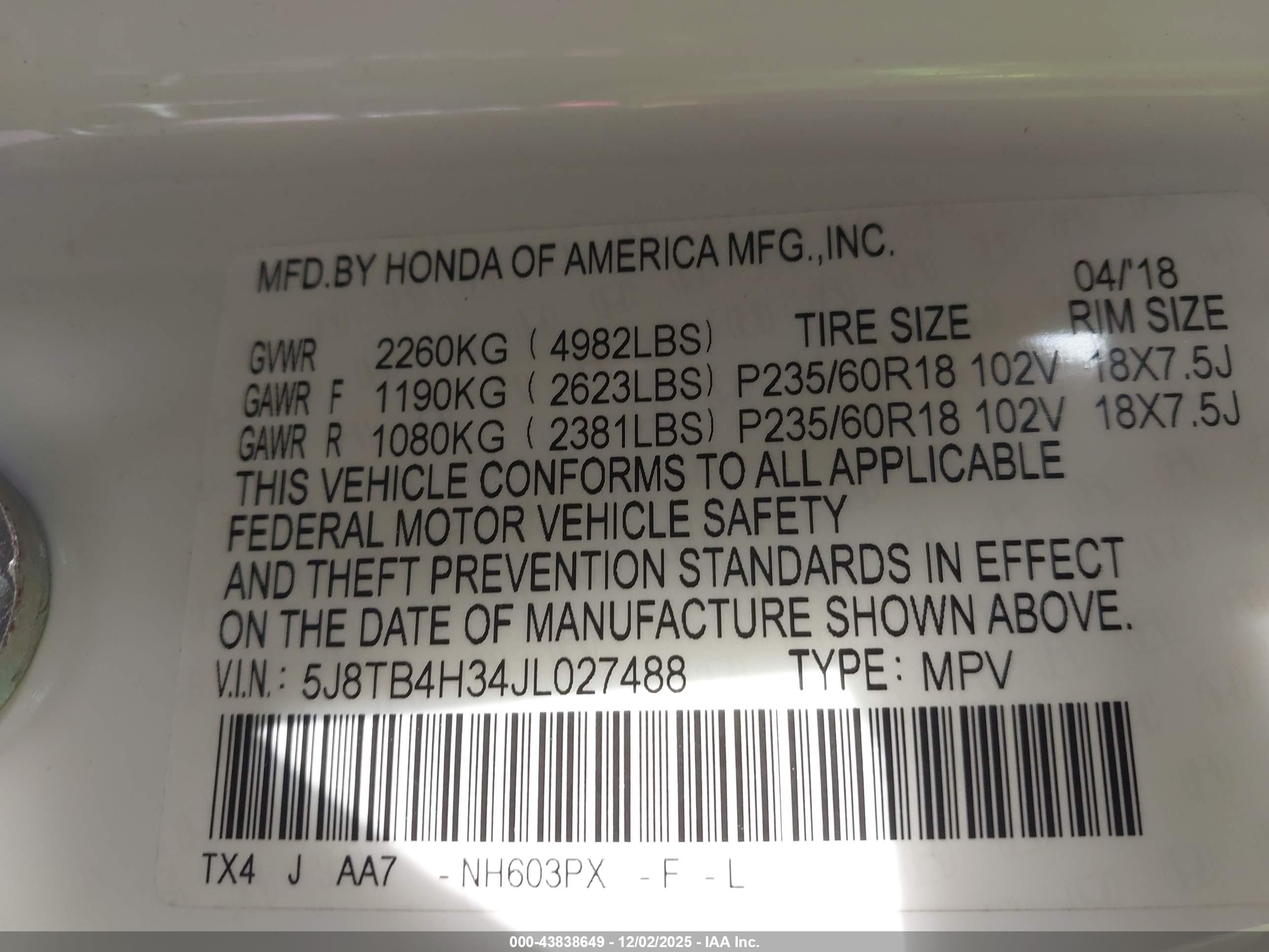 ACURA RDX image 9