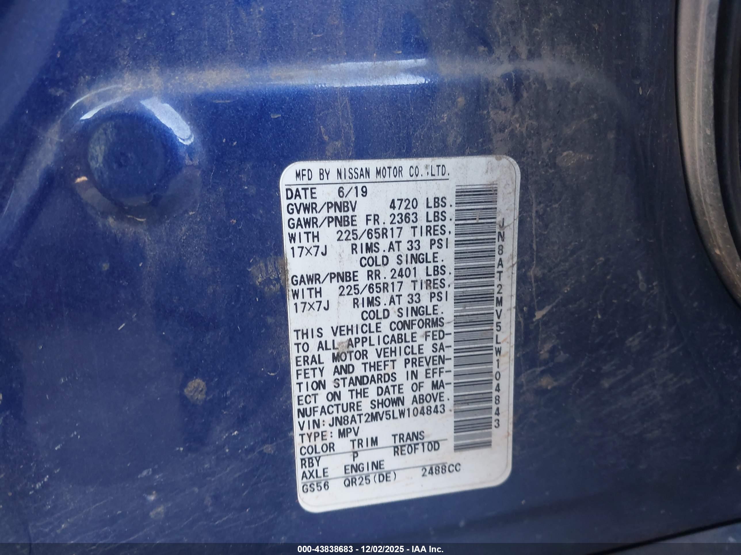 NISSAN ROGUE image 9