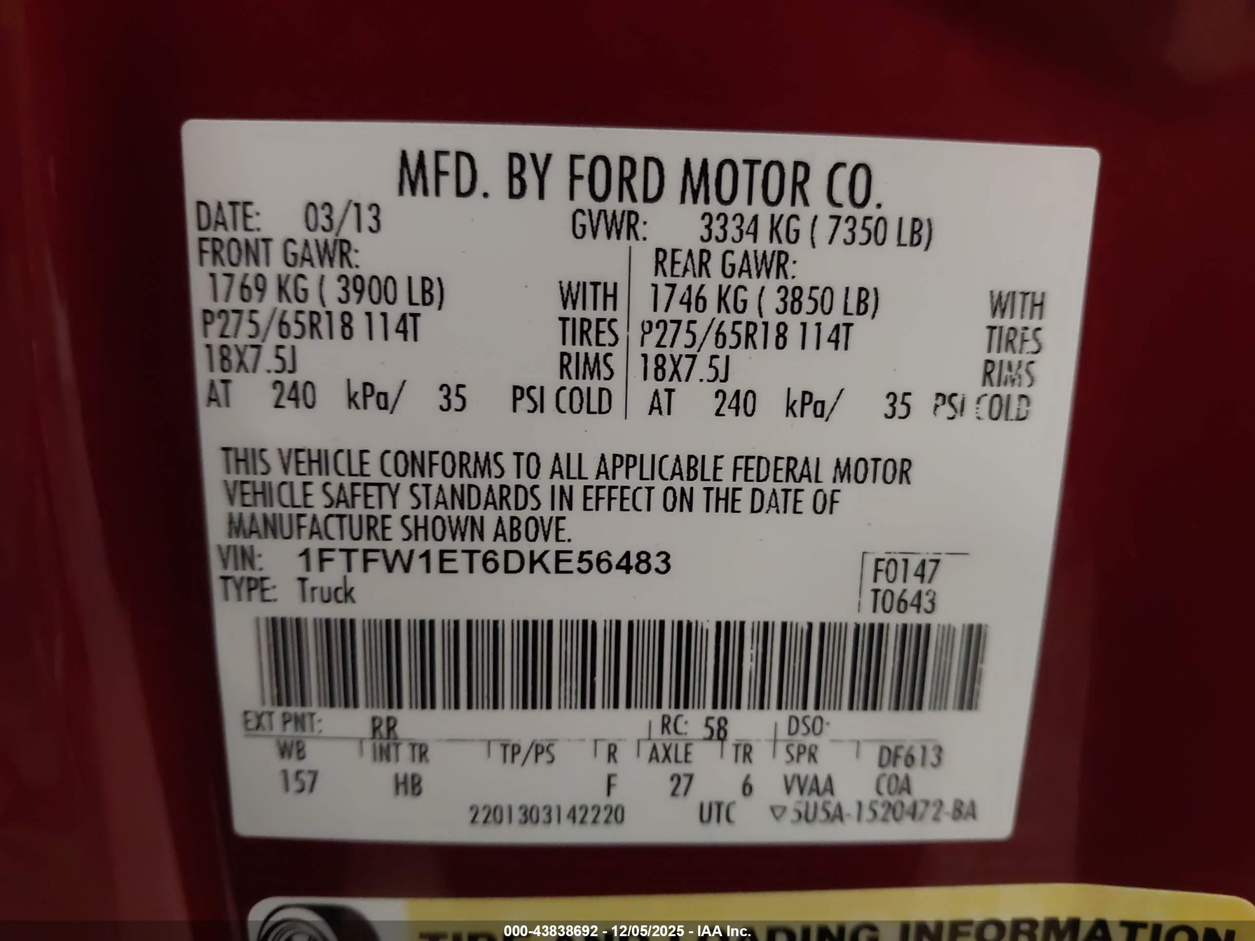 FORD F-150 image 9