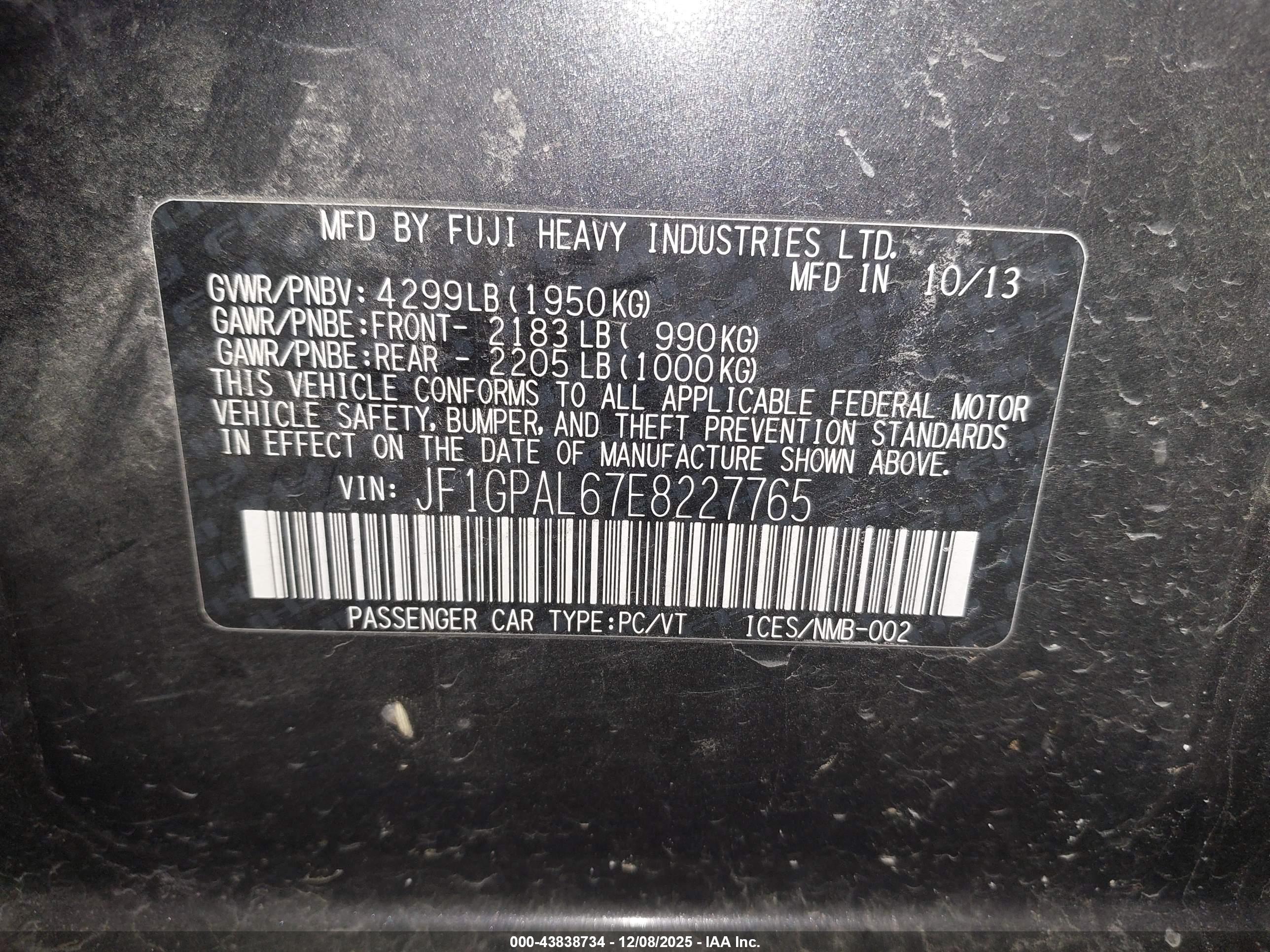 SUBARU IMPREZA image 9