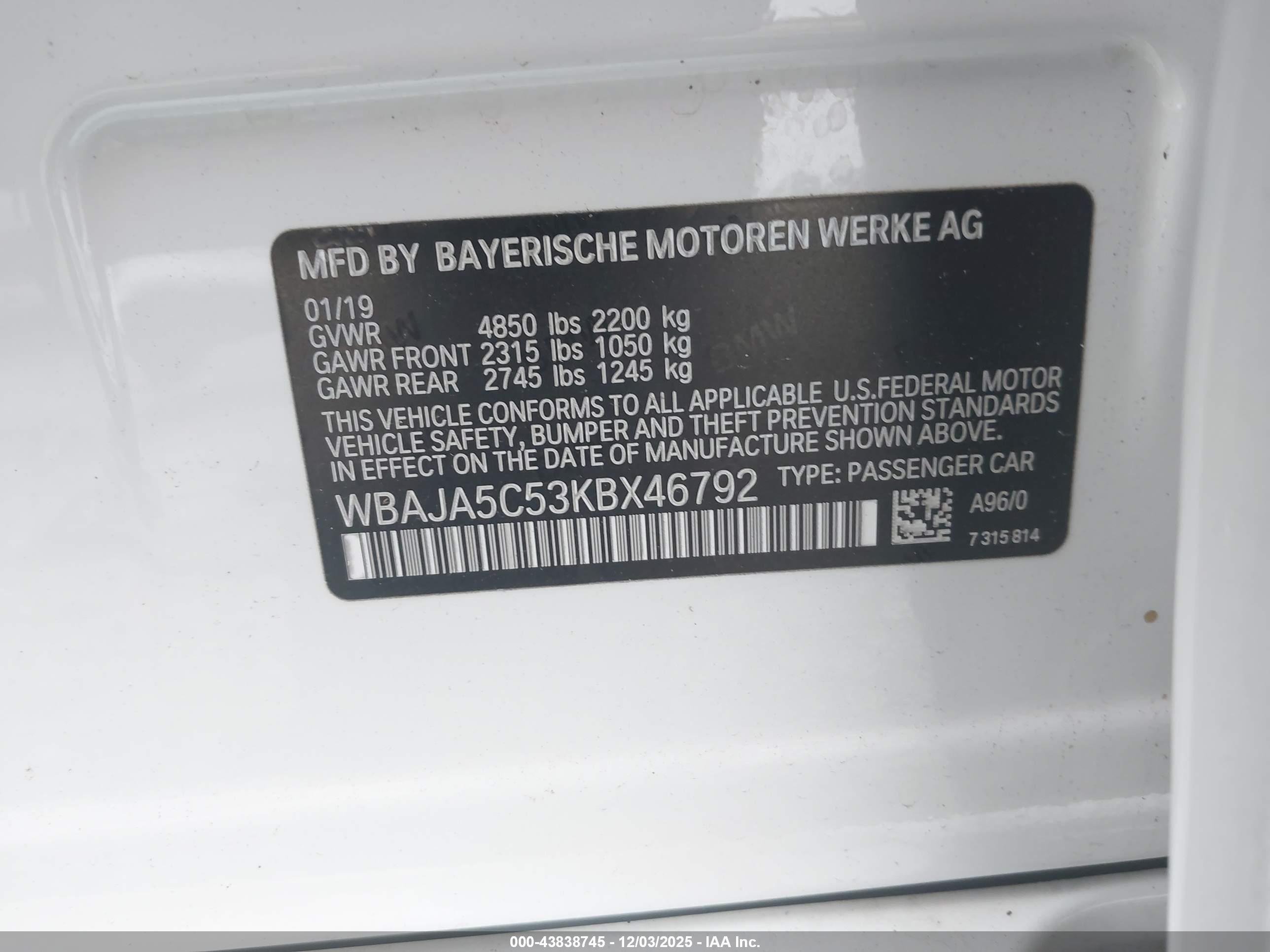 BMW 530I image 9