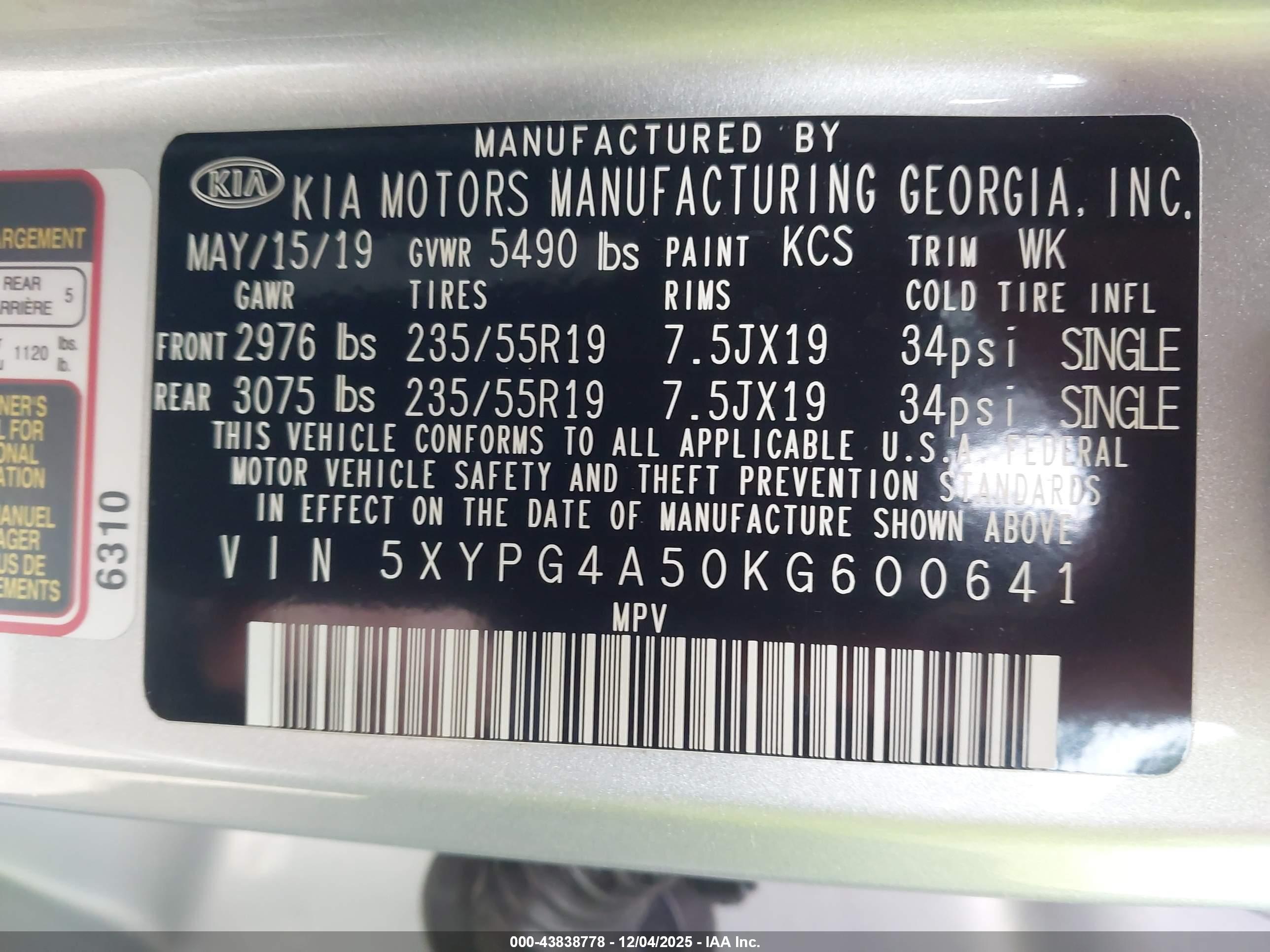 KIA SORENTO image 9