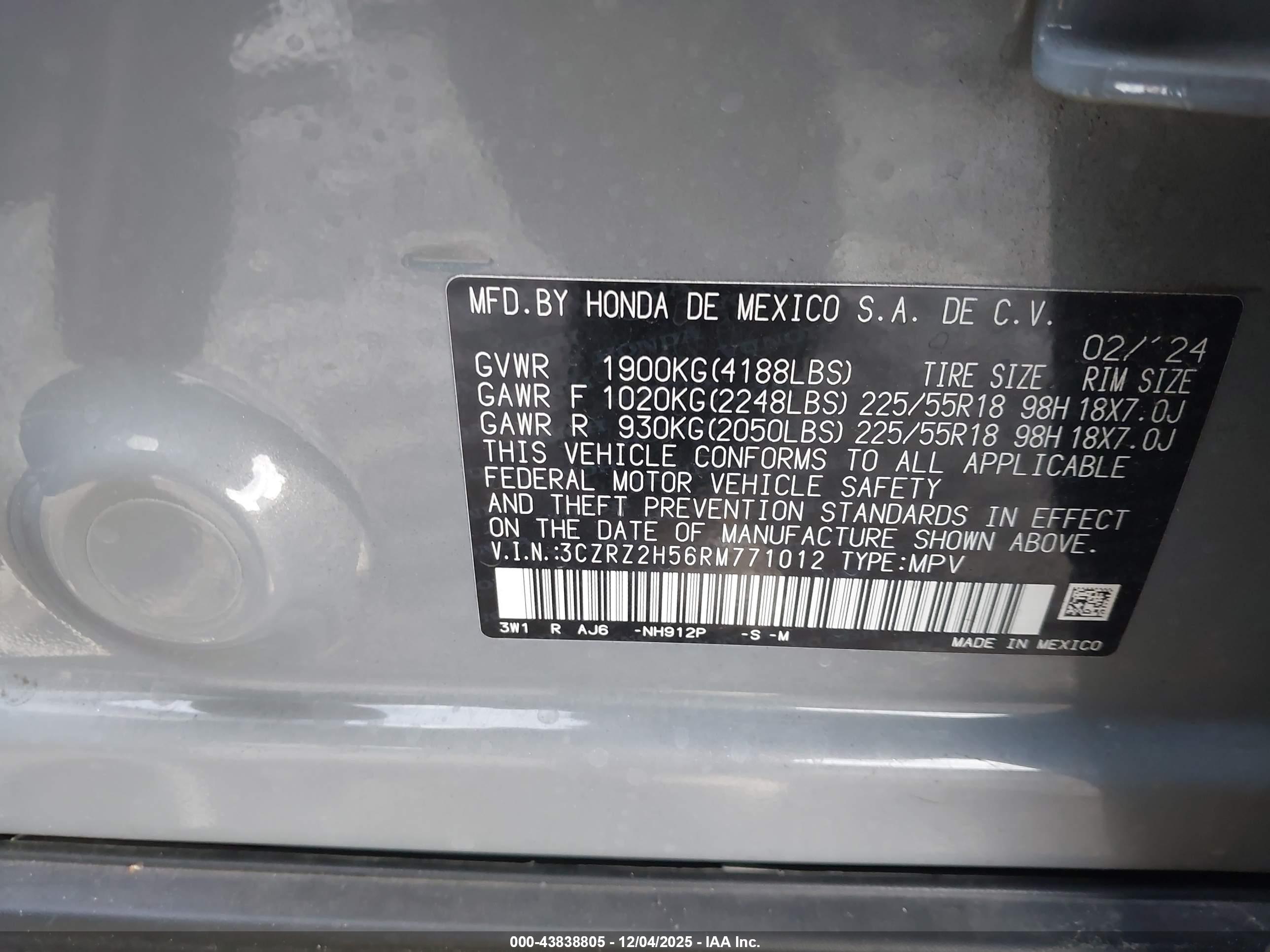 HONDA HR-V image 9