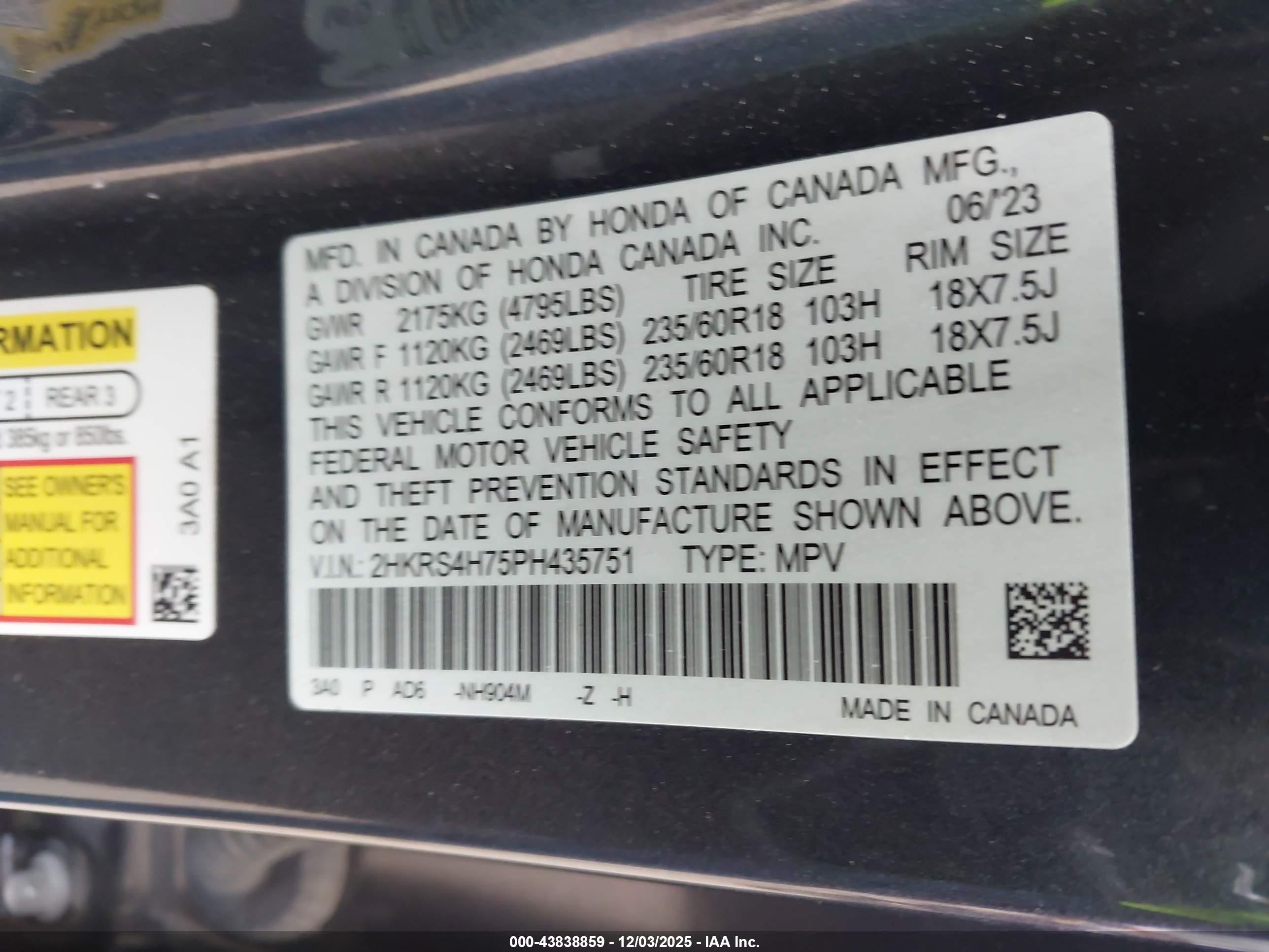 HONDA CR-V image 9