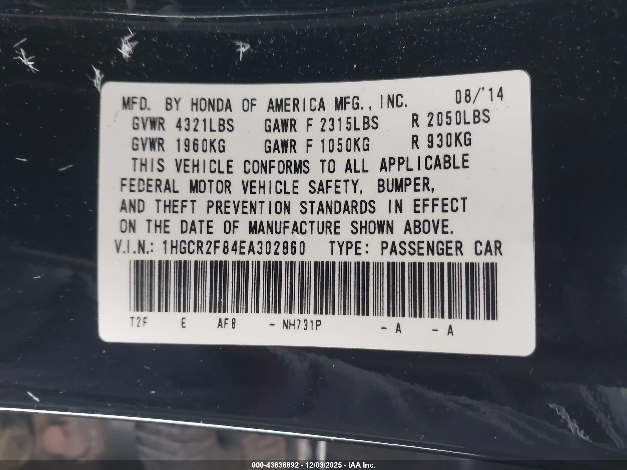 HONDA ACCORD image 9