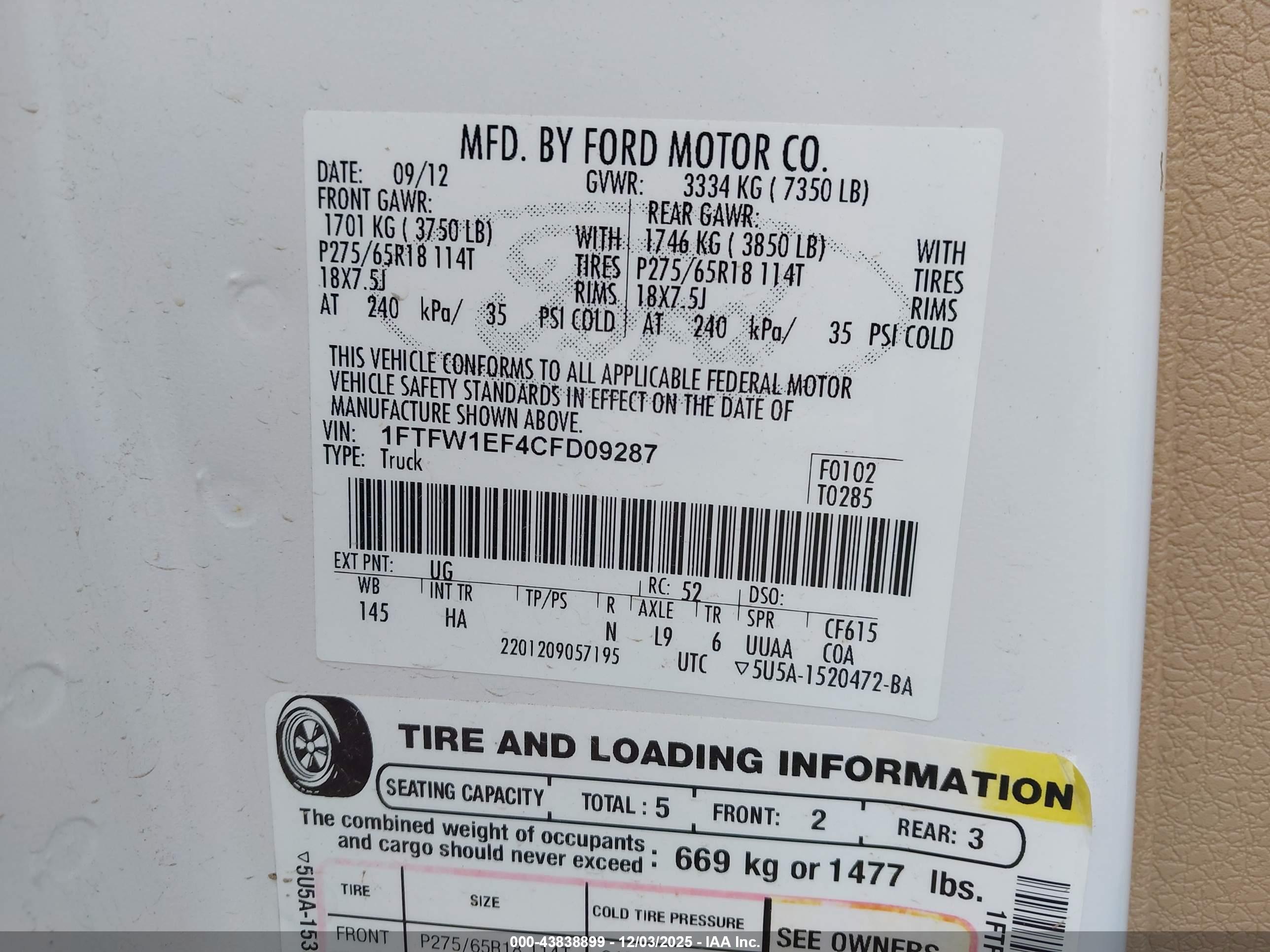FORD F-150 image 9
