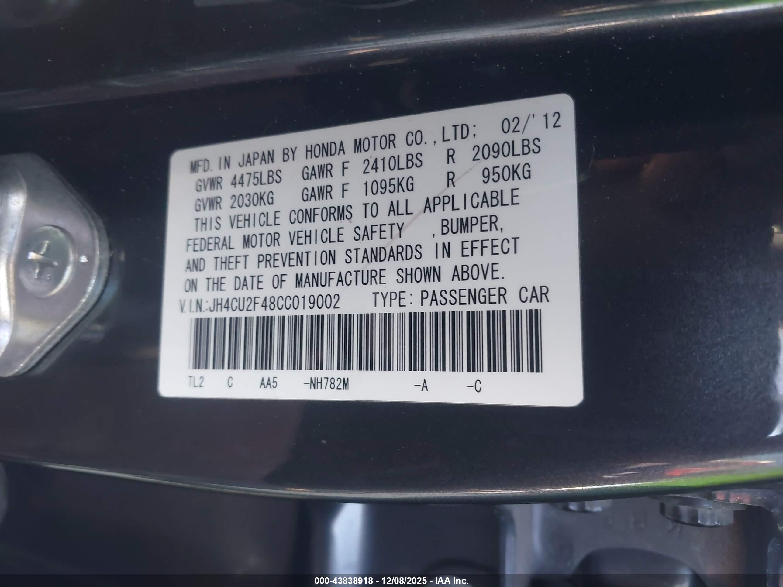 ACURA TSX image 9