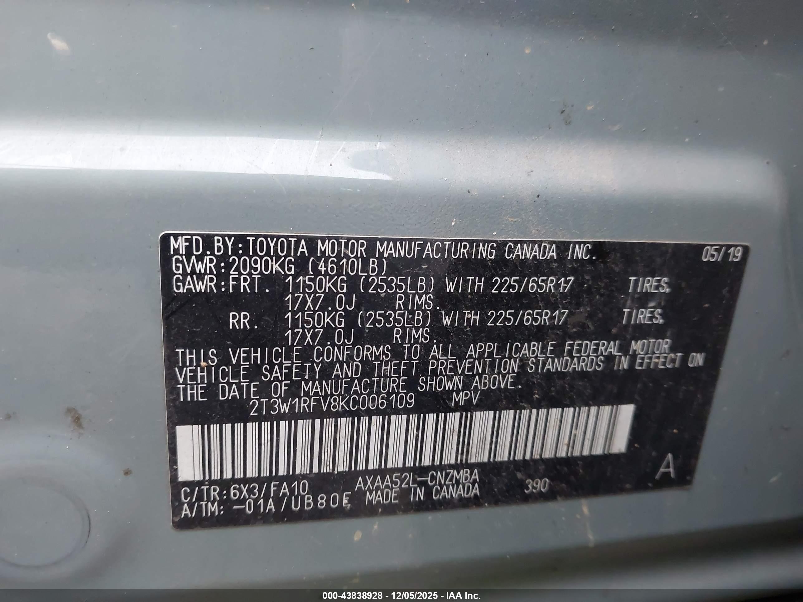 TOYOTA RAV4 image 9
