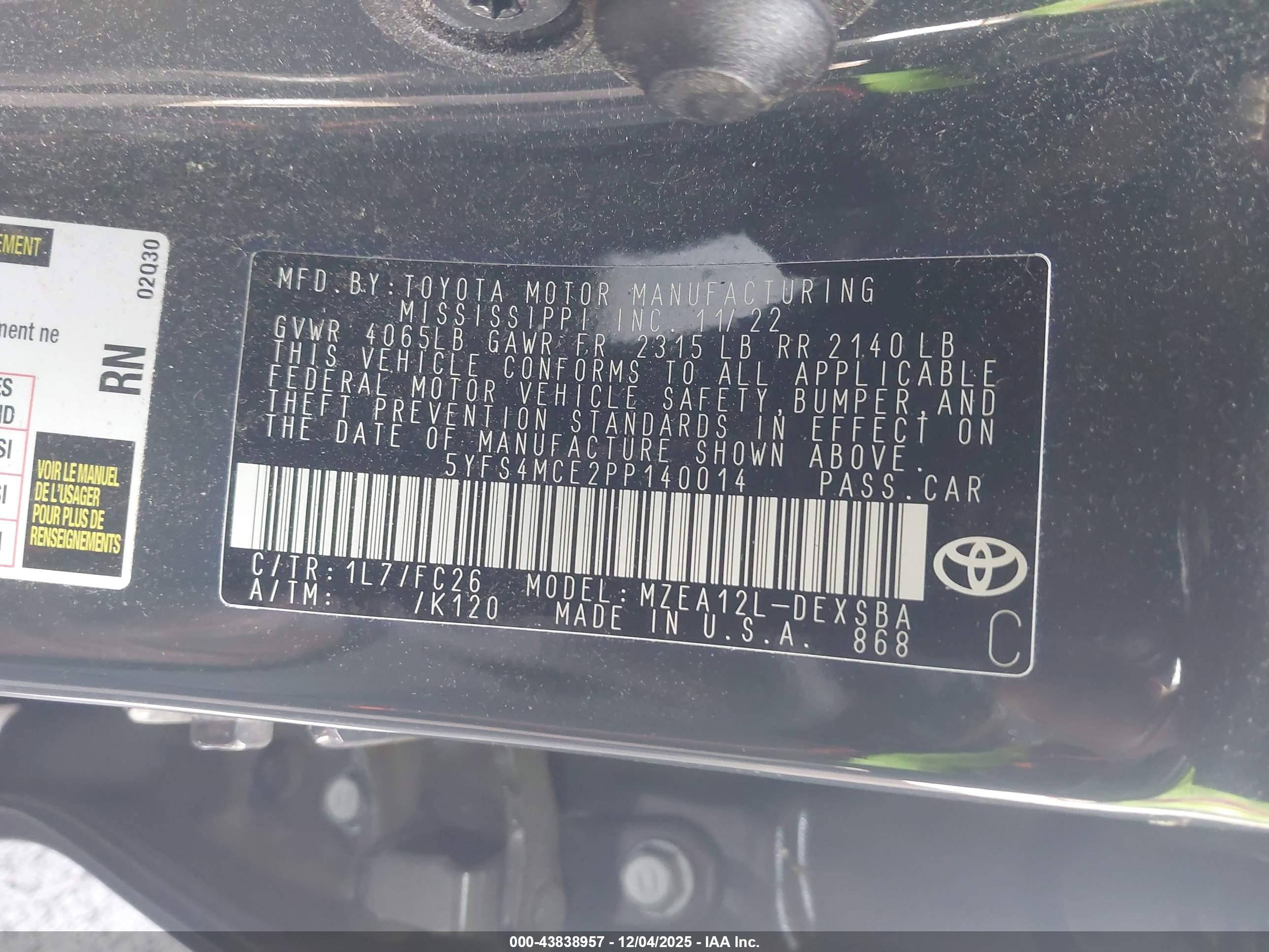 TOYOTA COROLLA image 9