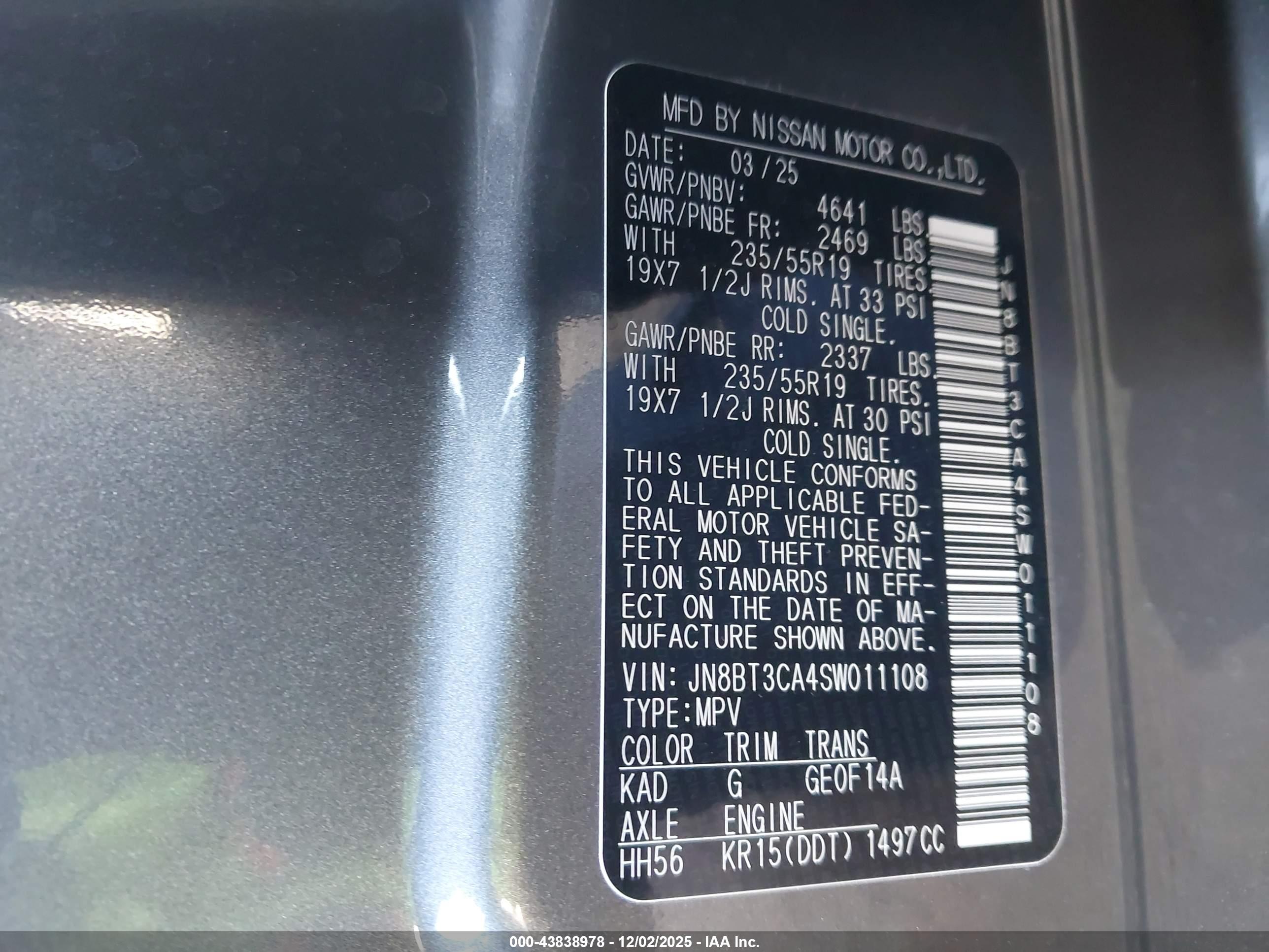 NISSAN ROGUE image 9