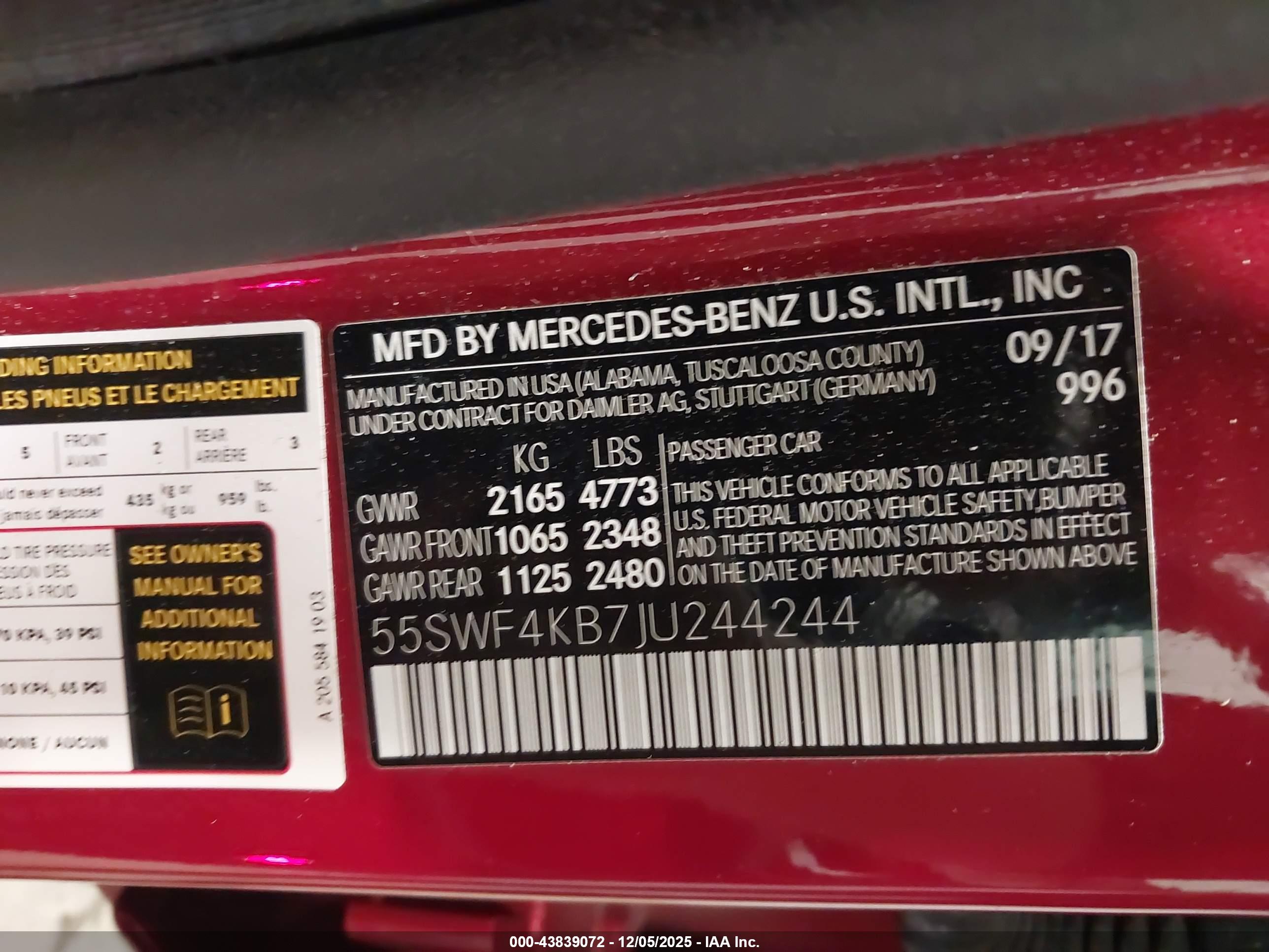 MERCEDES-BENZ C image 9