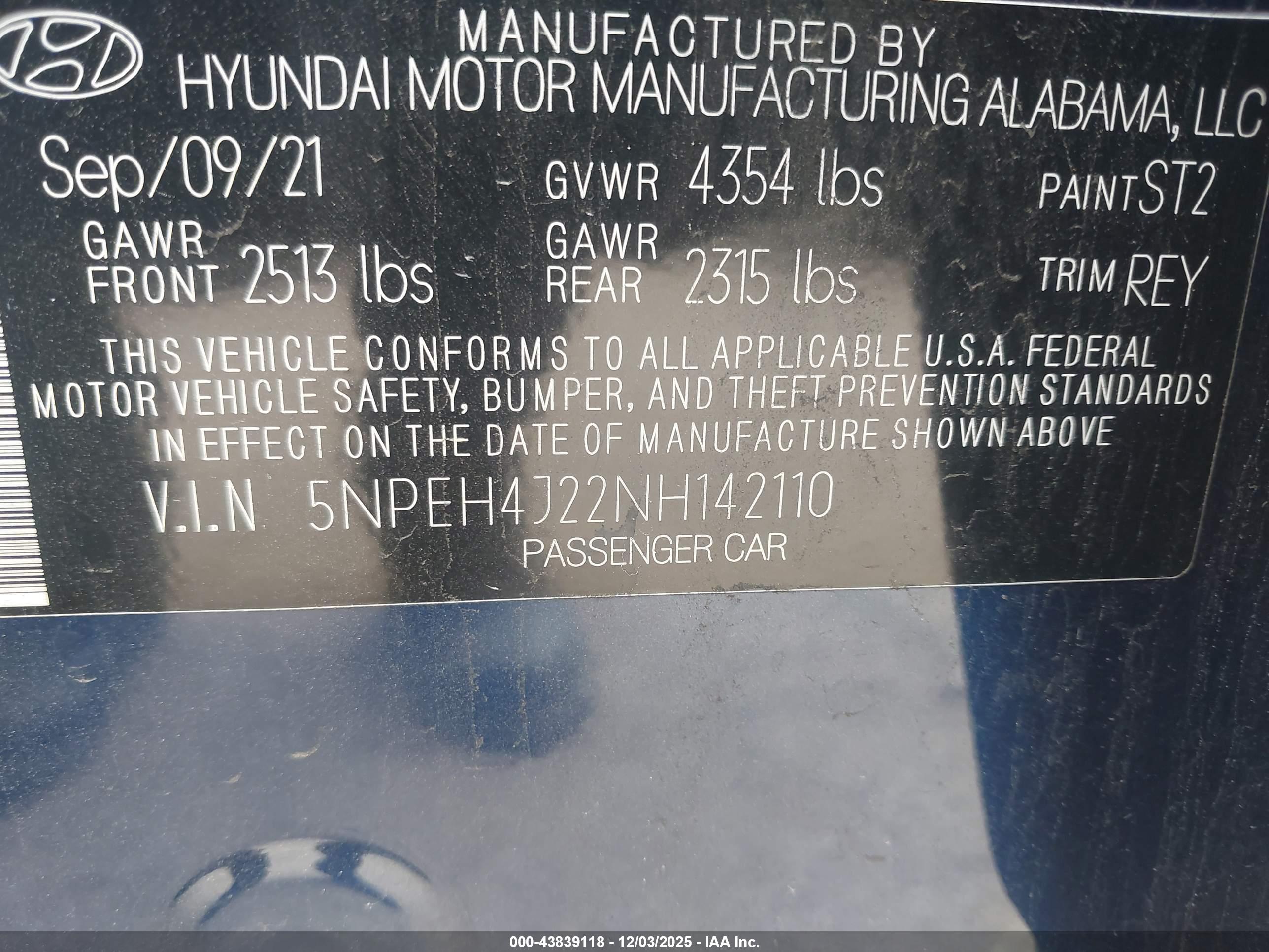 HYUNDAI SONATA image 9