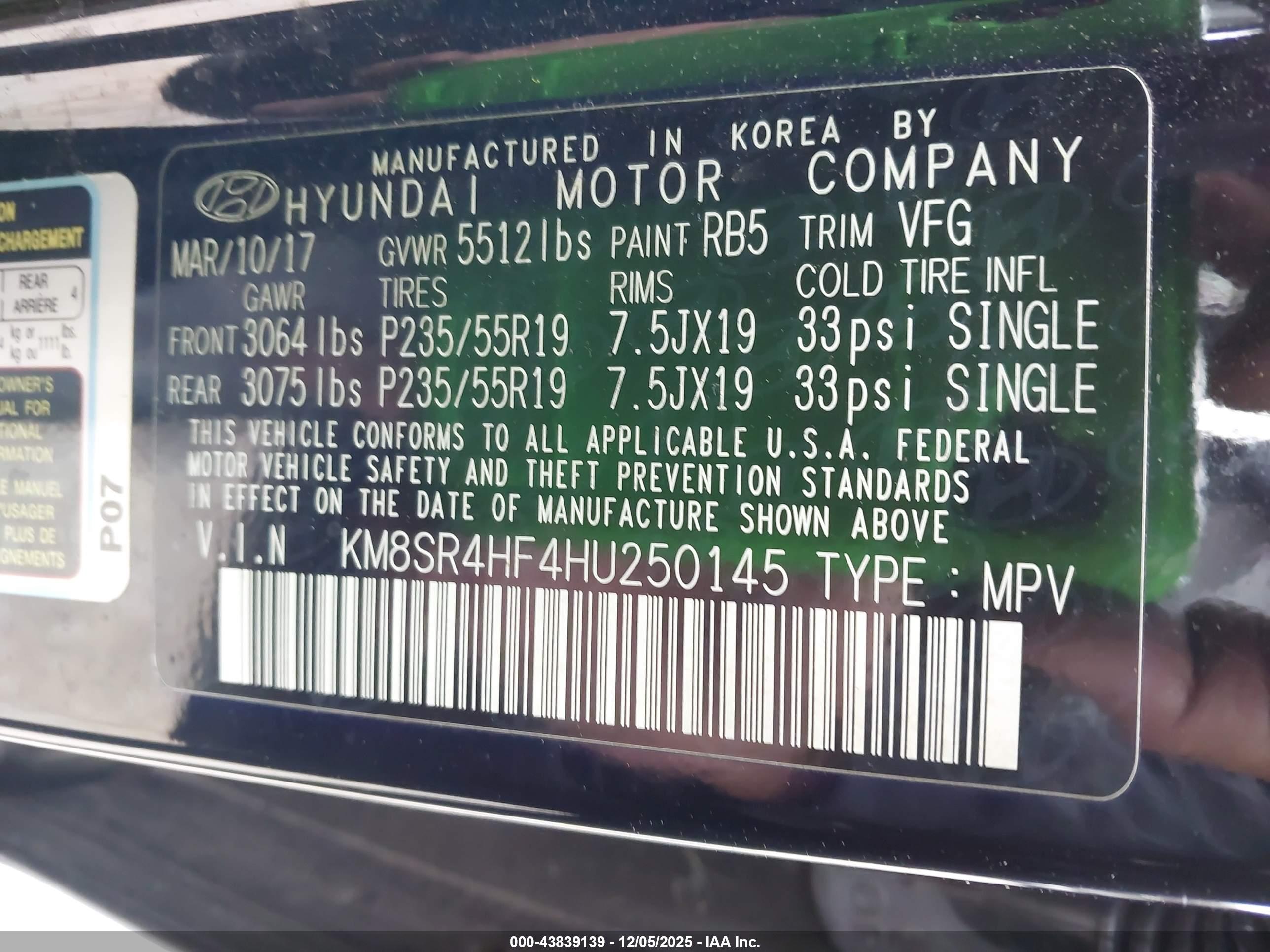 HYUNDAI SANTA image 9