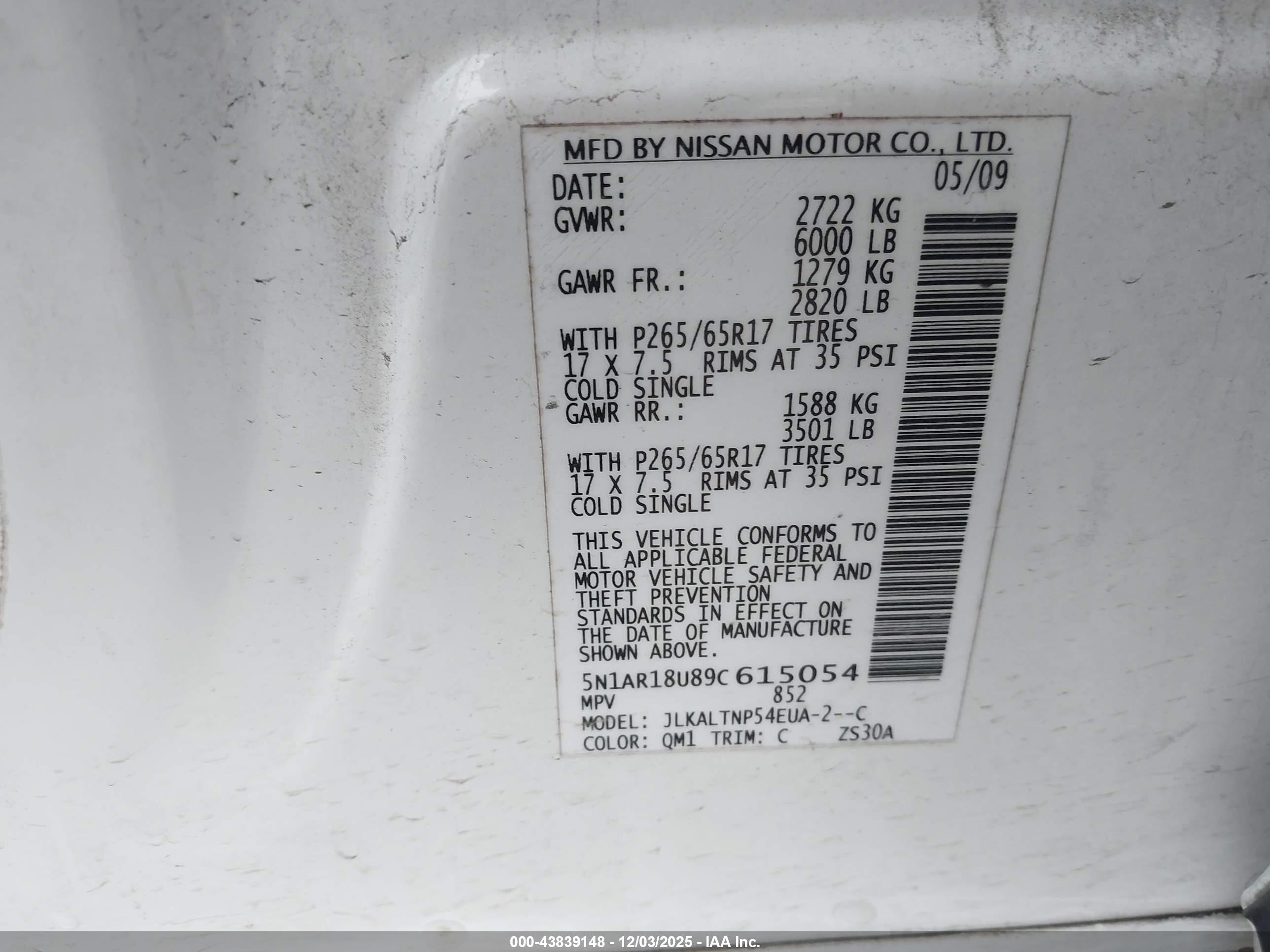 NISSAN PATHFINDER image 9
