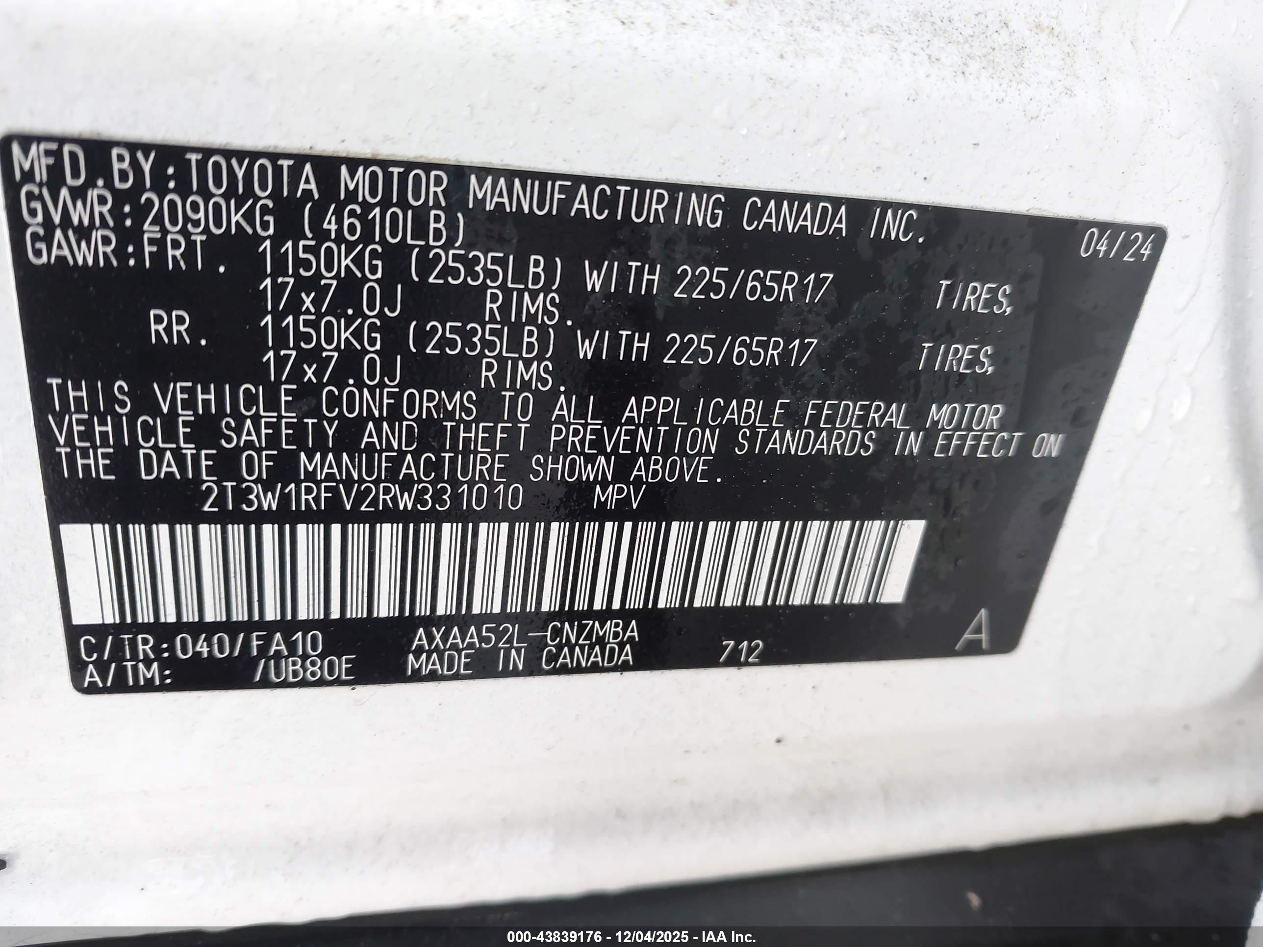 TOYOTA RAV4 image 9