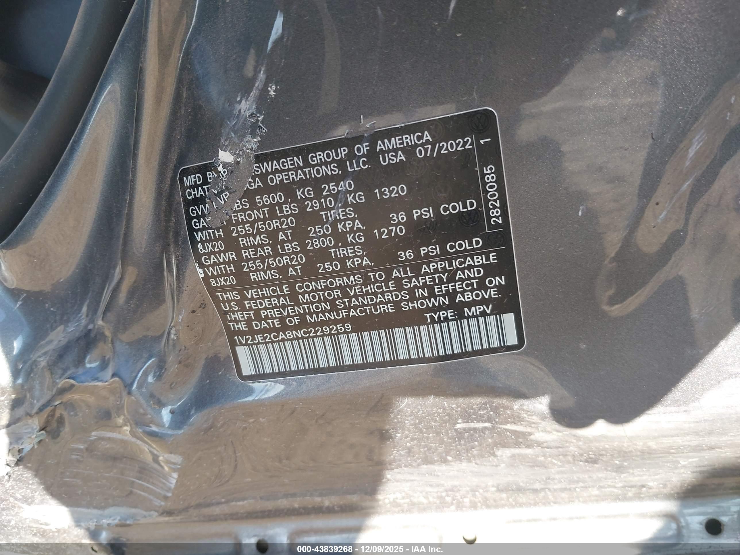 VOLKSWAGEN ATLAS image 9