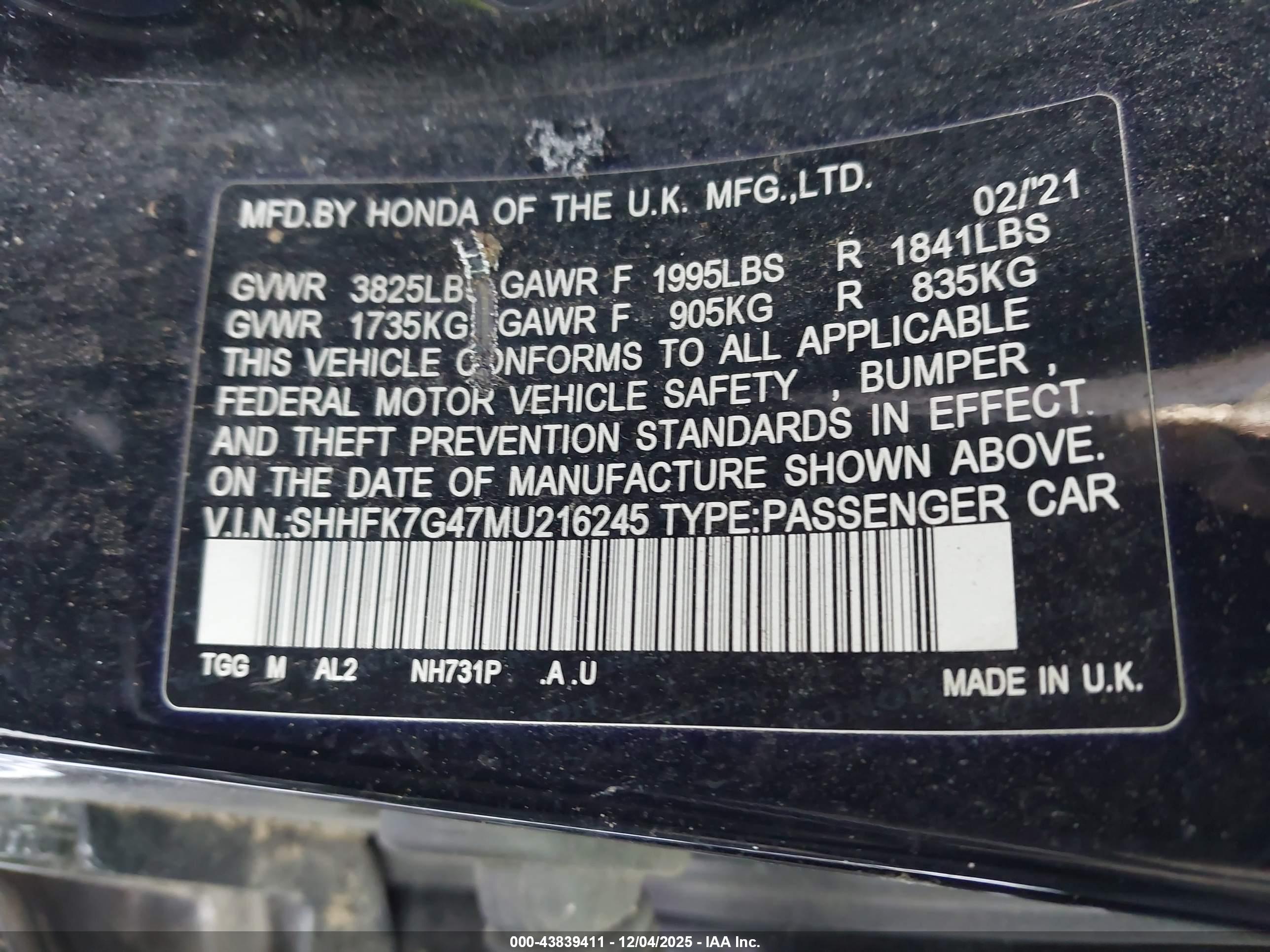 HONDA CIVIC image 9