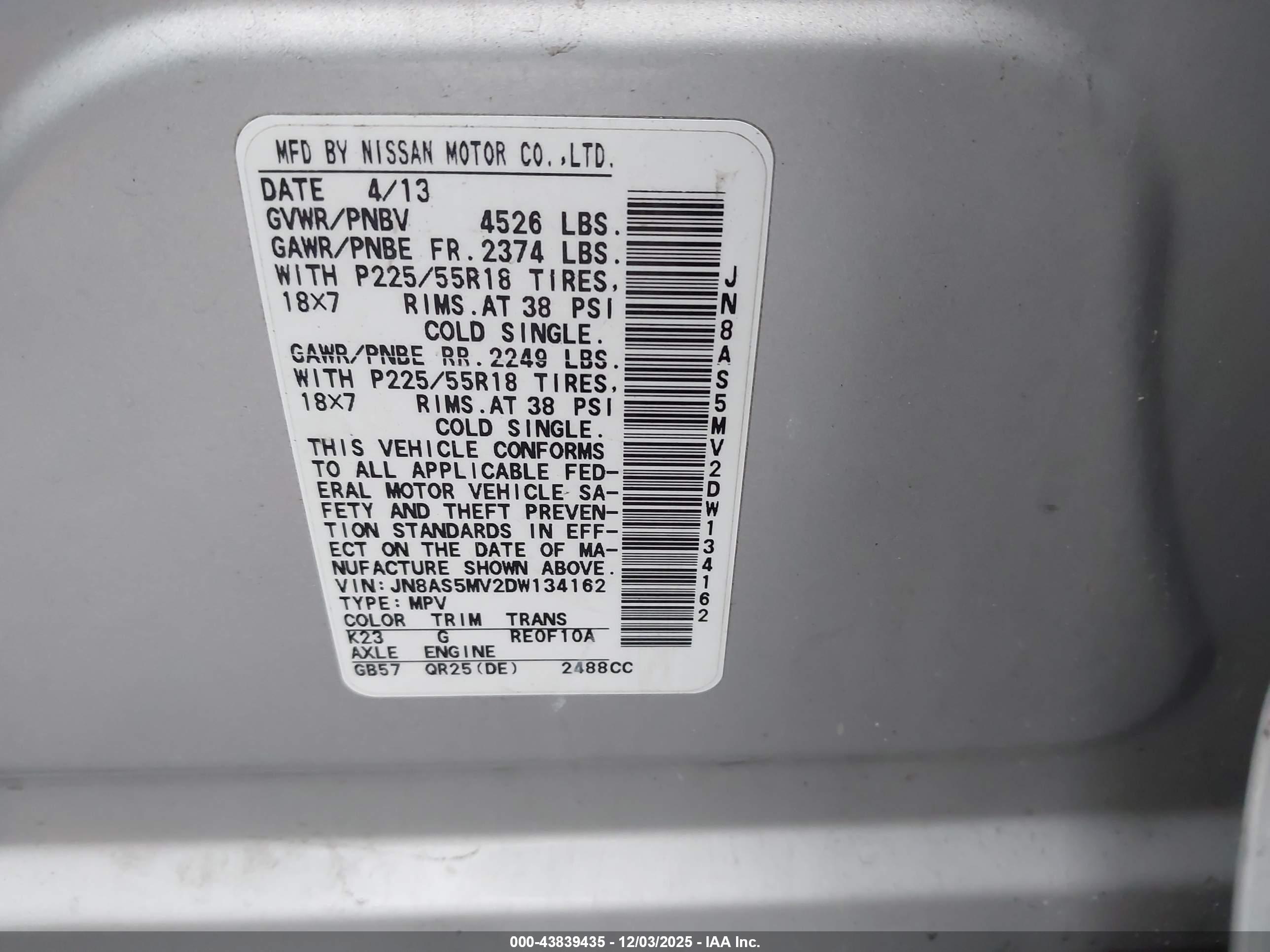 NISSAN ROGUE image 9