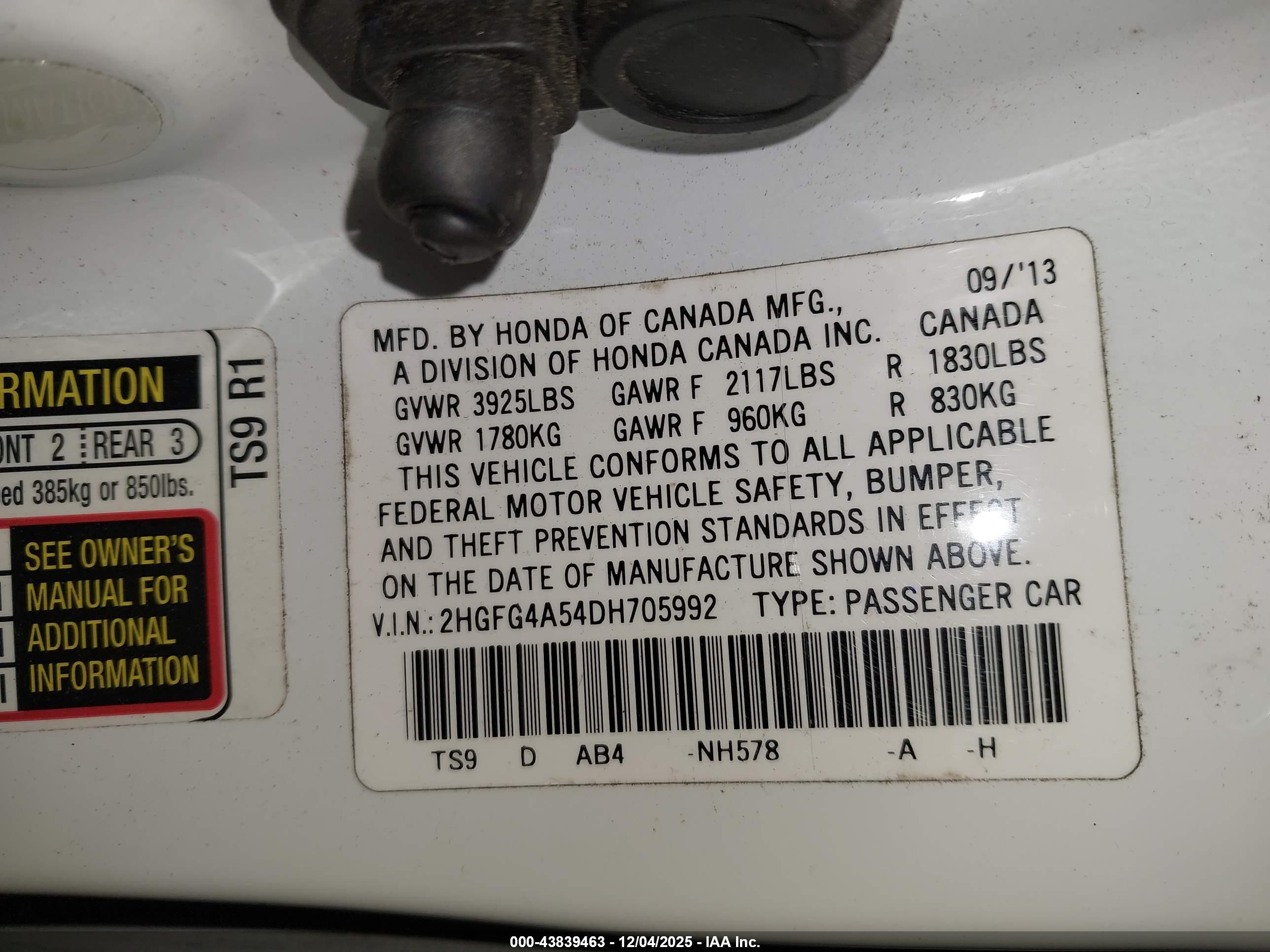 HONDA CIVIC image 9