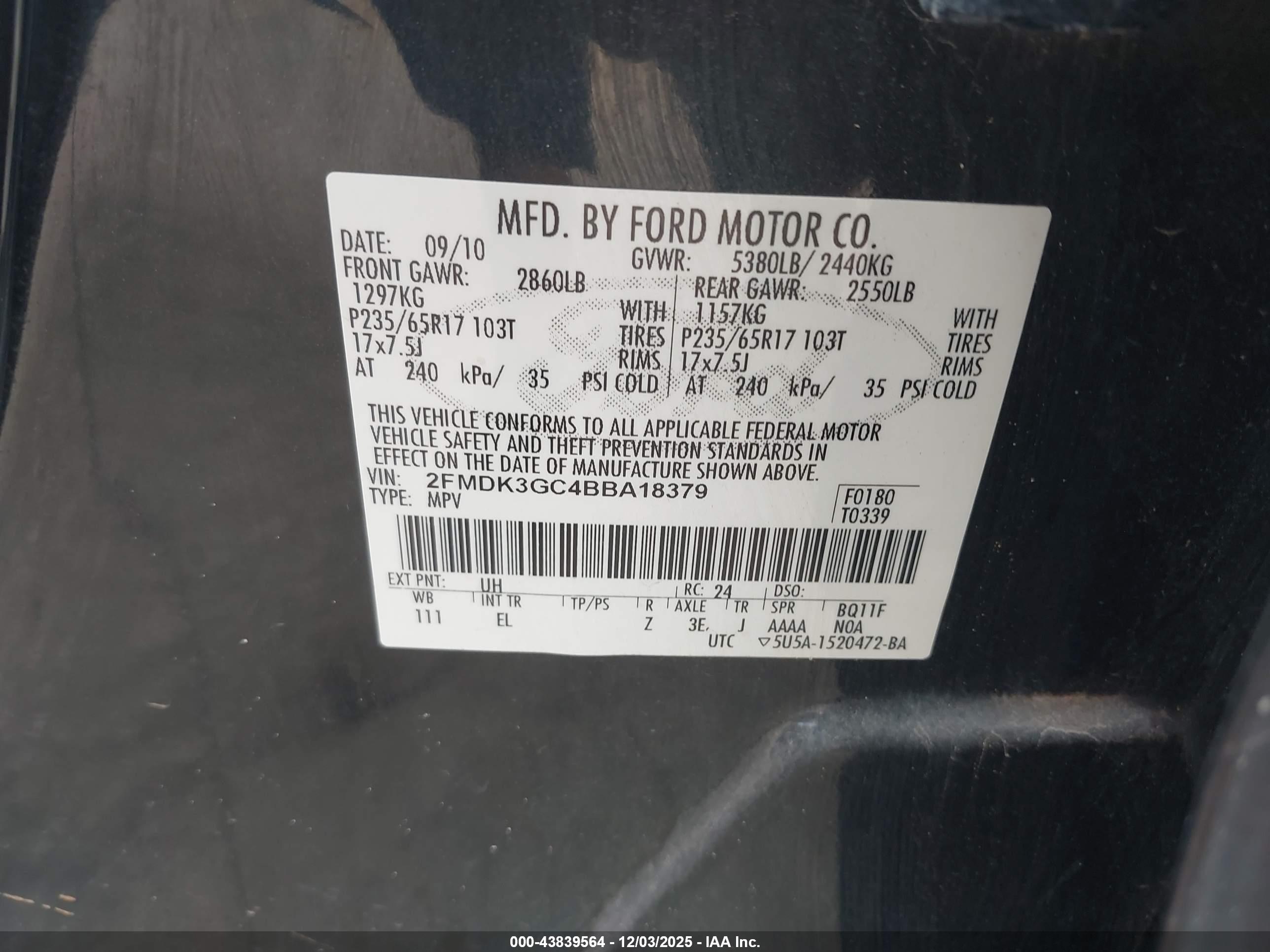 FORD EDGE image 9