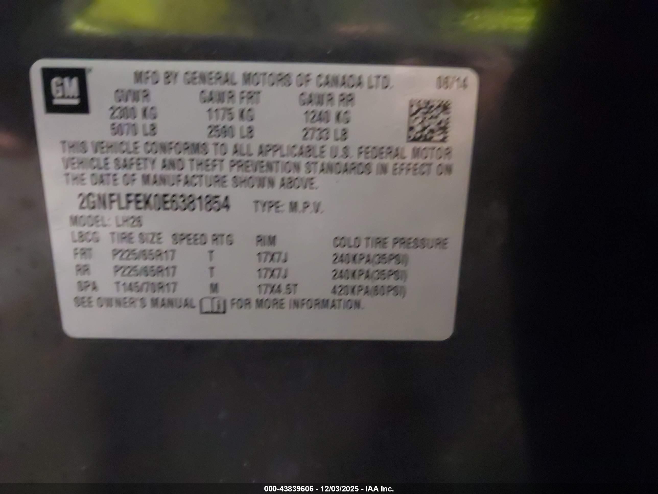 CHEVROLET EQUINOX image 9