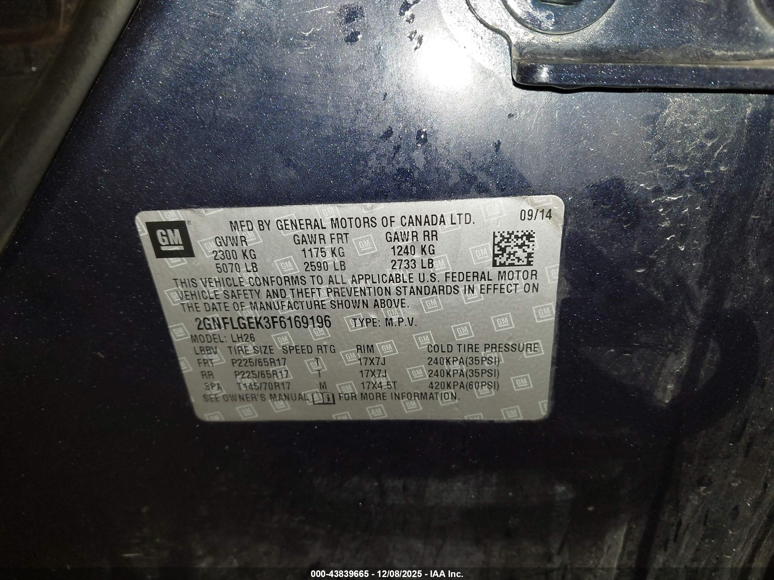 CHEVROLET EQUINOX image 9