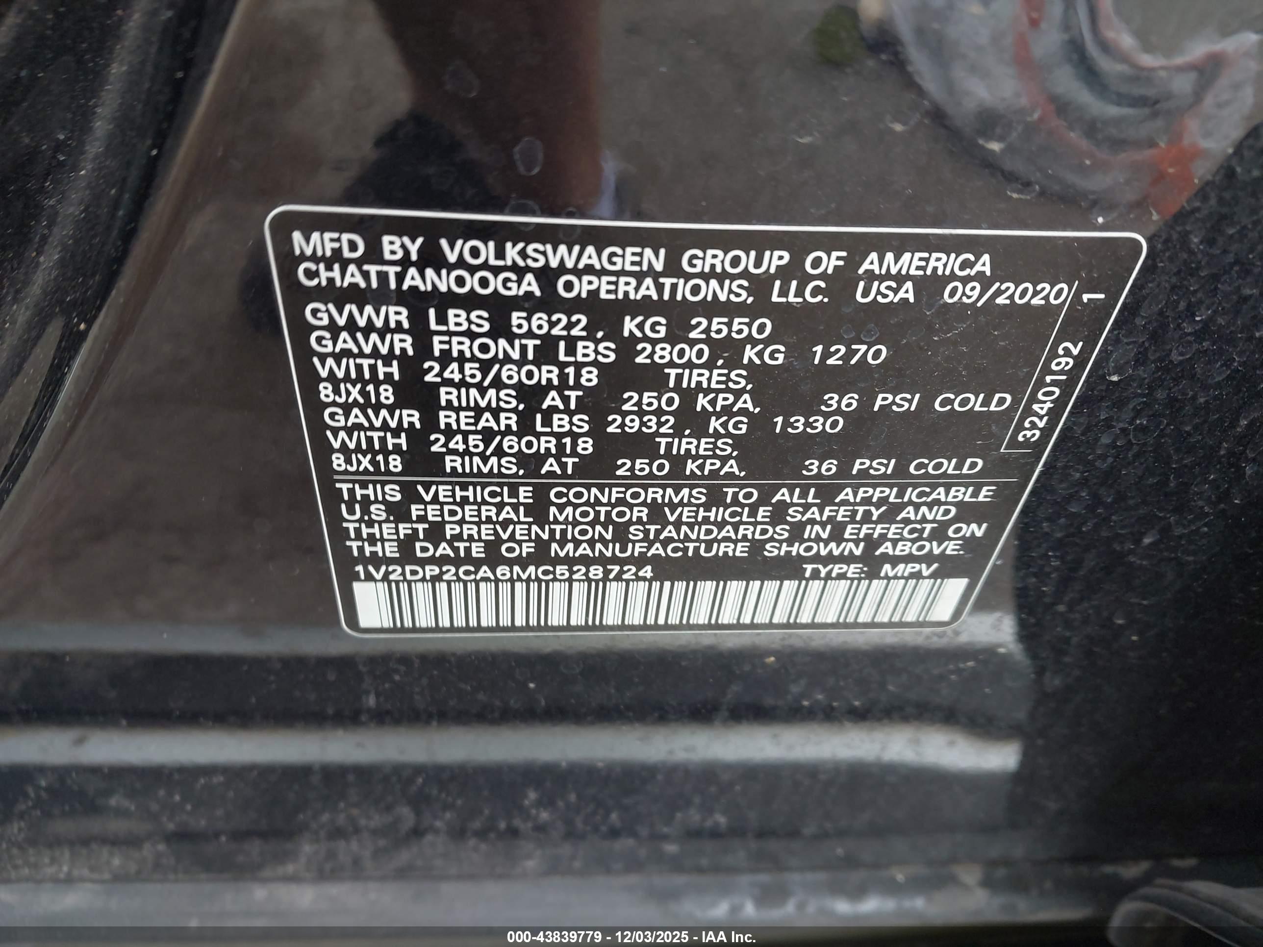 VOLKSWAGEN ATLAS image 9
