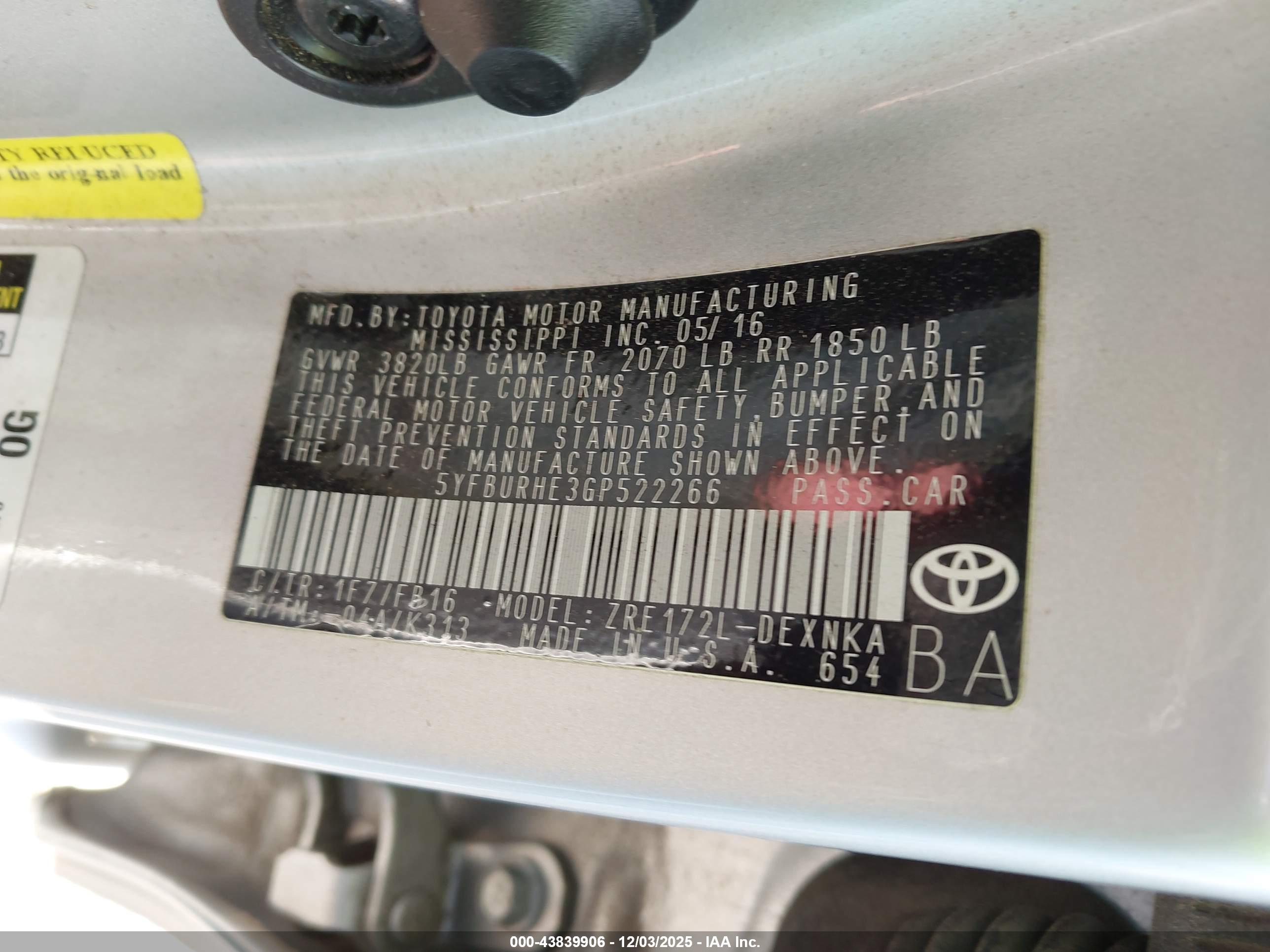 TOYOTA COROLLA image 9