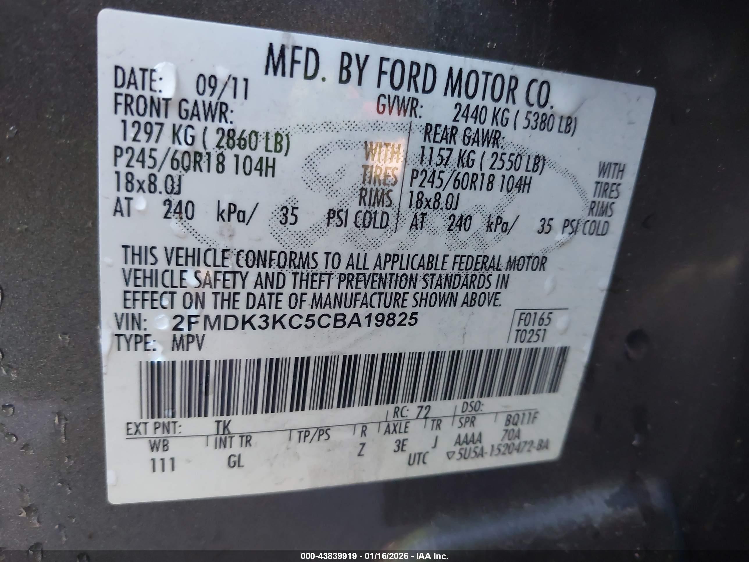 FORD EDGE image 9