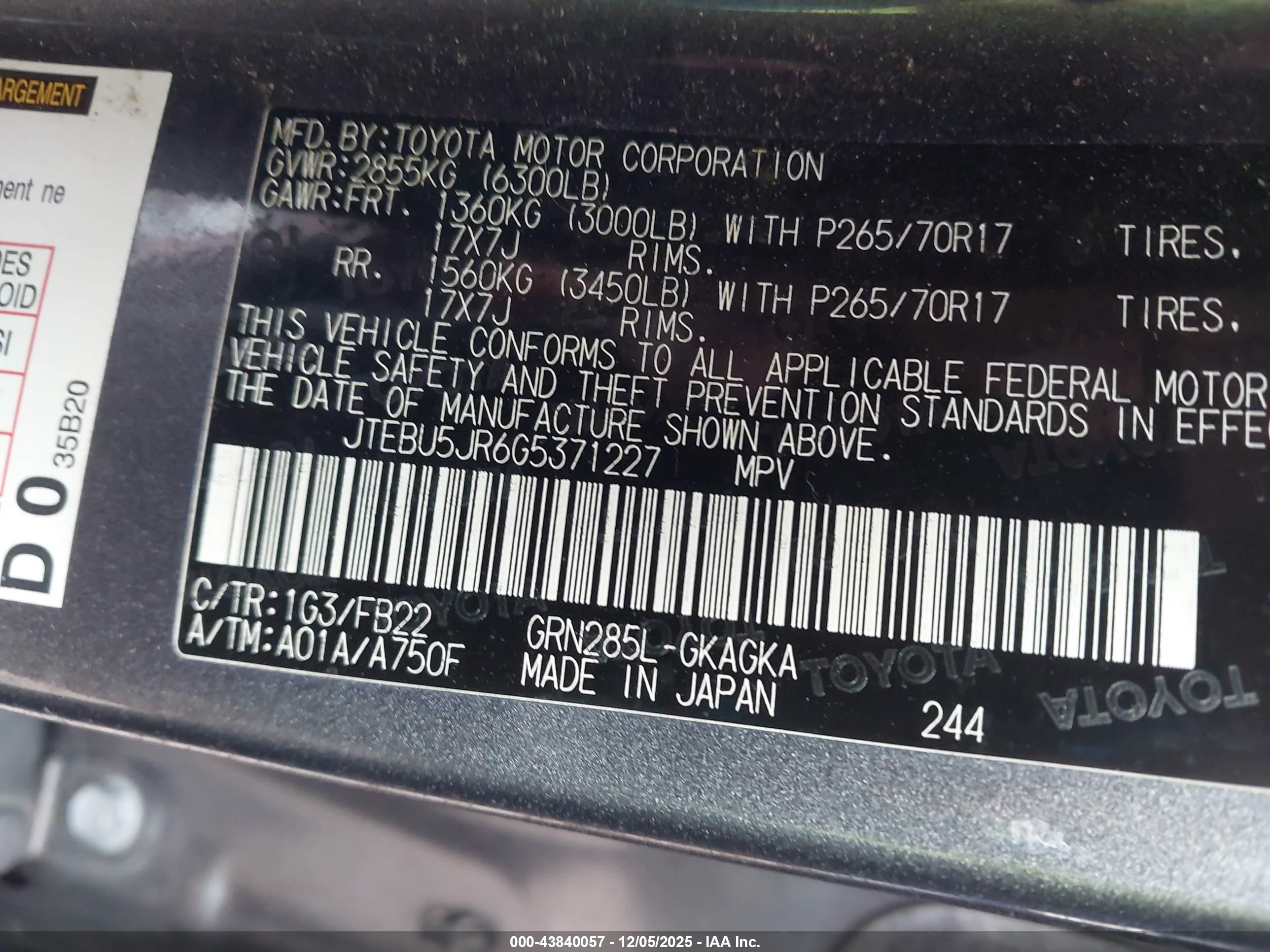 TOYOTA 4RUNNER image 9