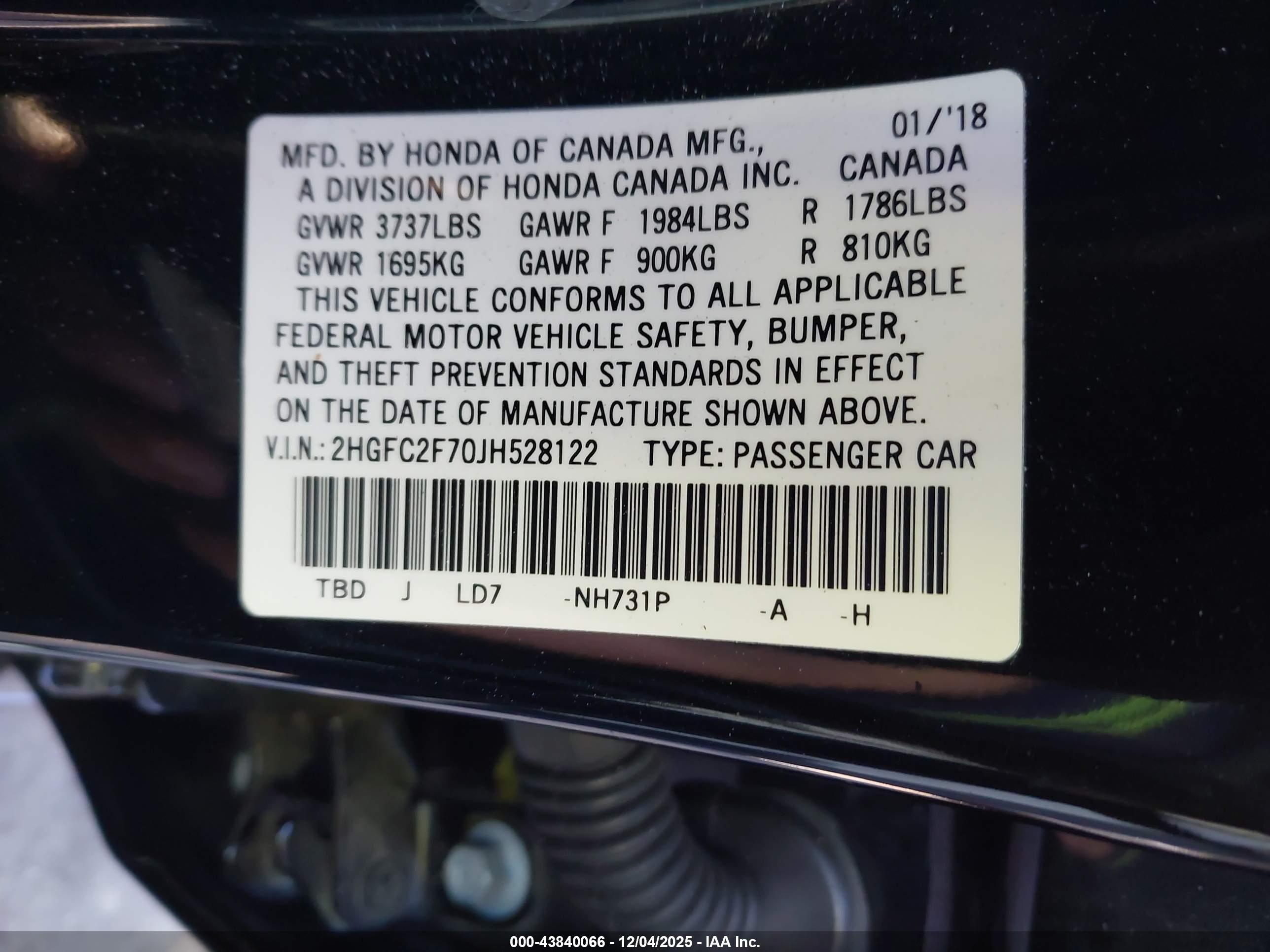 HONDA CIVIC image 9