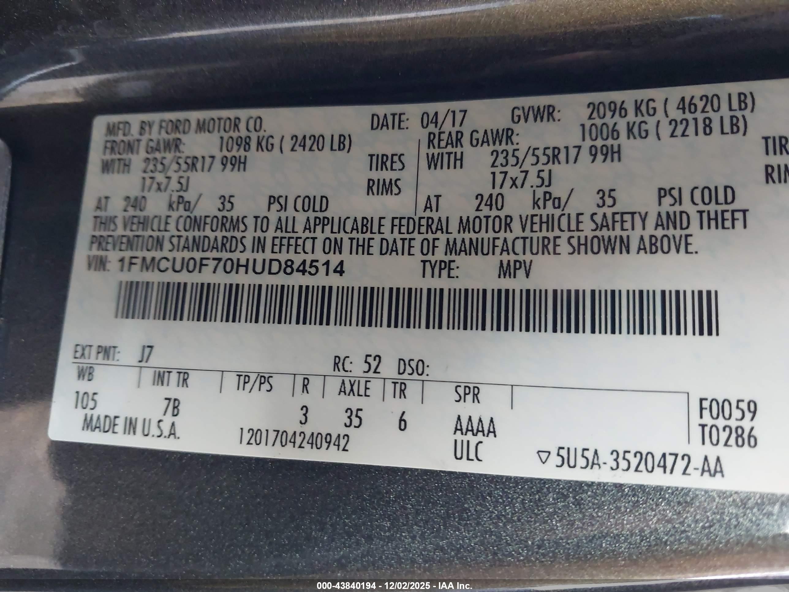 FORD ESCAPE image 9
