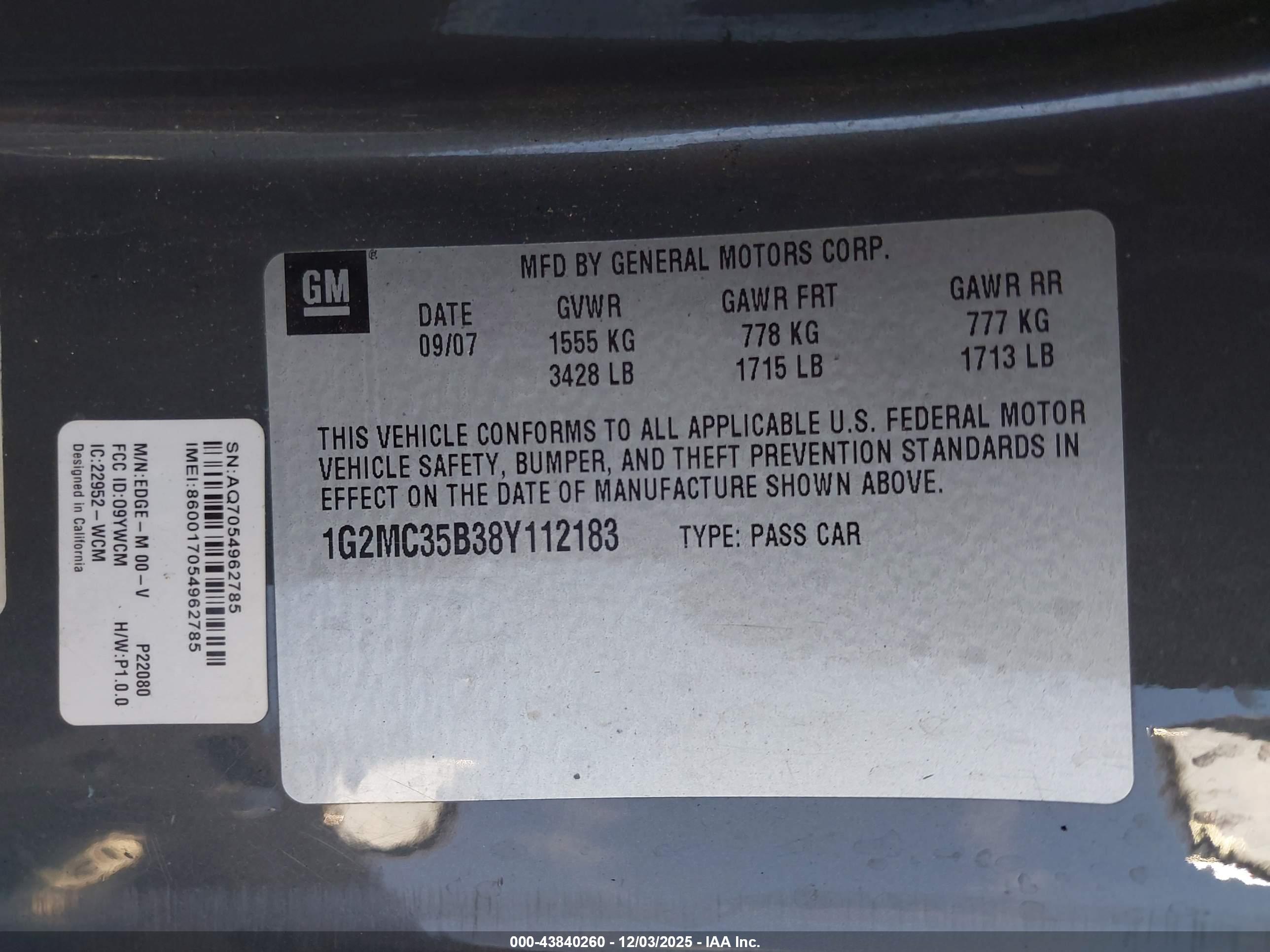 PONTIAC SOLSTICE image 9