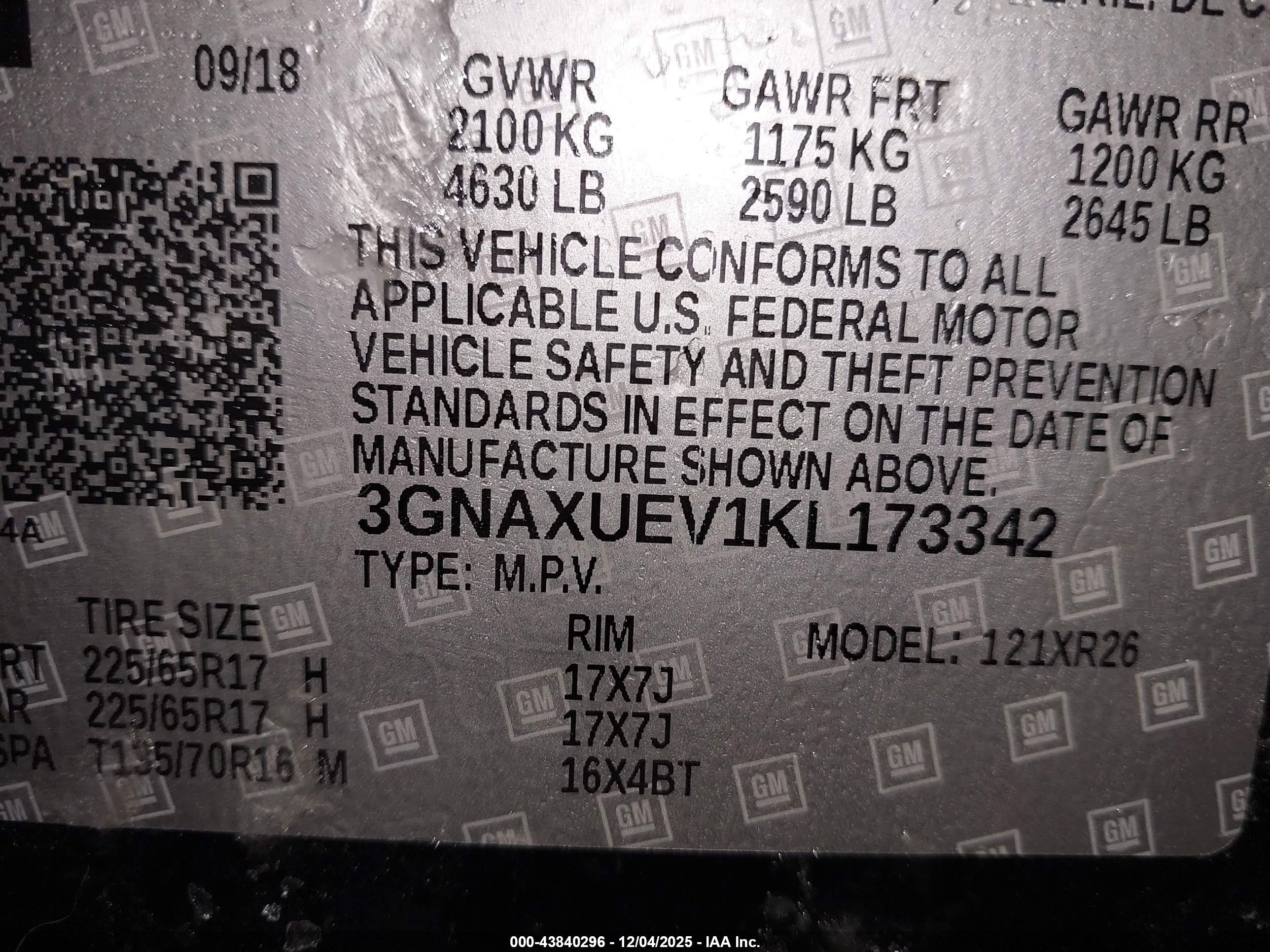 CHEVROLET EQUINOX image 9