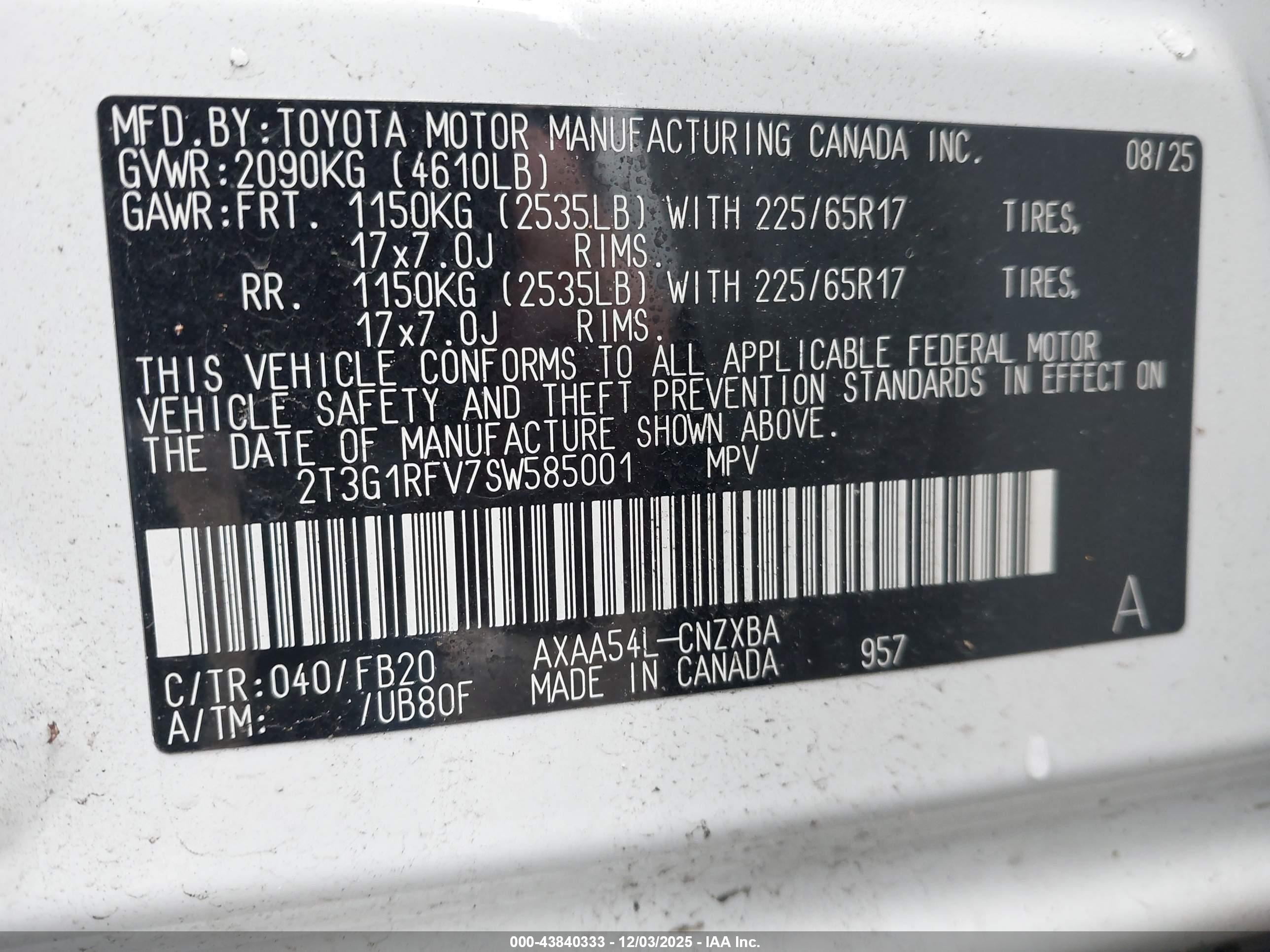 TOYOTA RAV4 image 9