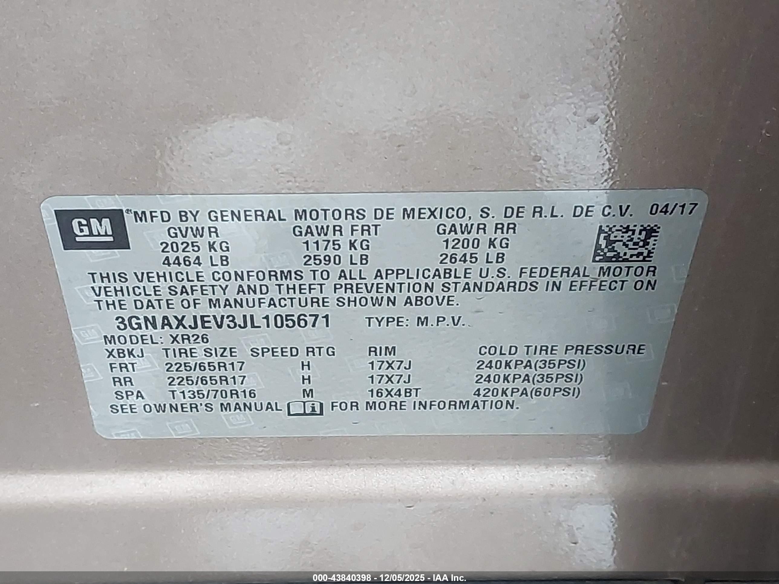 CHEVROLET EQUINOX image 9