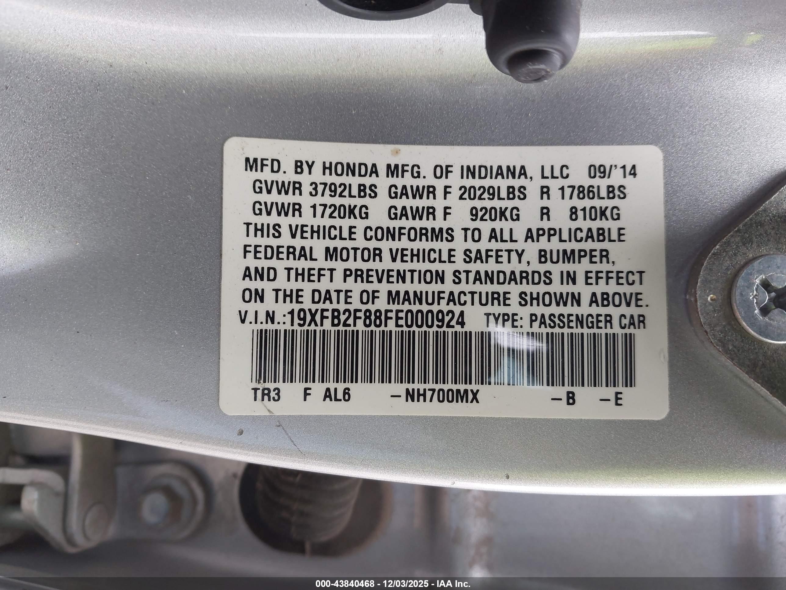 HONDA CIVIC image 9