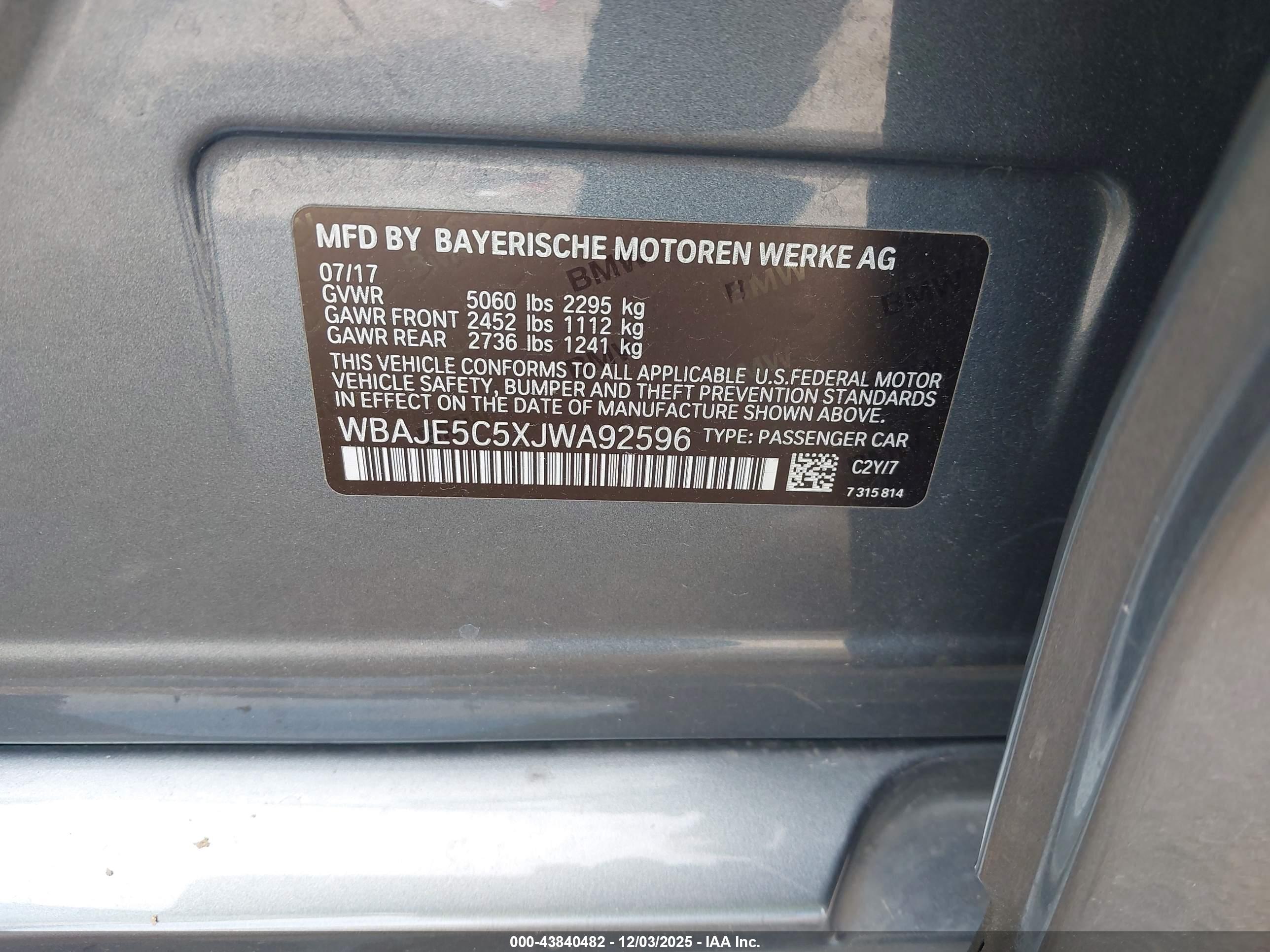 BMW 540I image 9