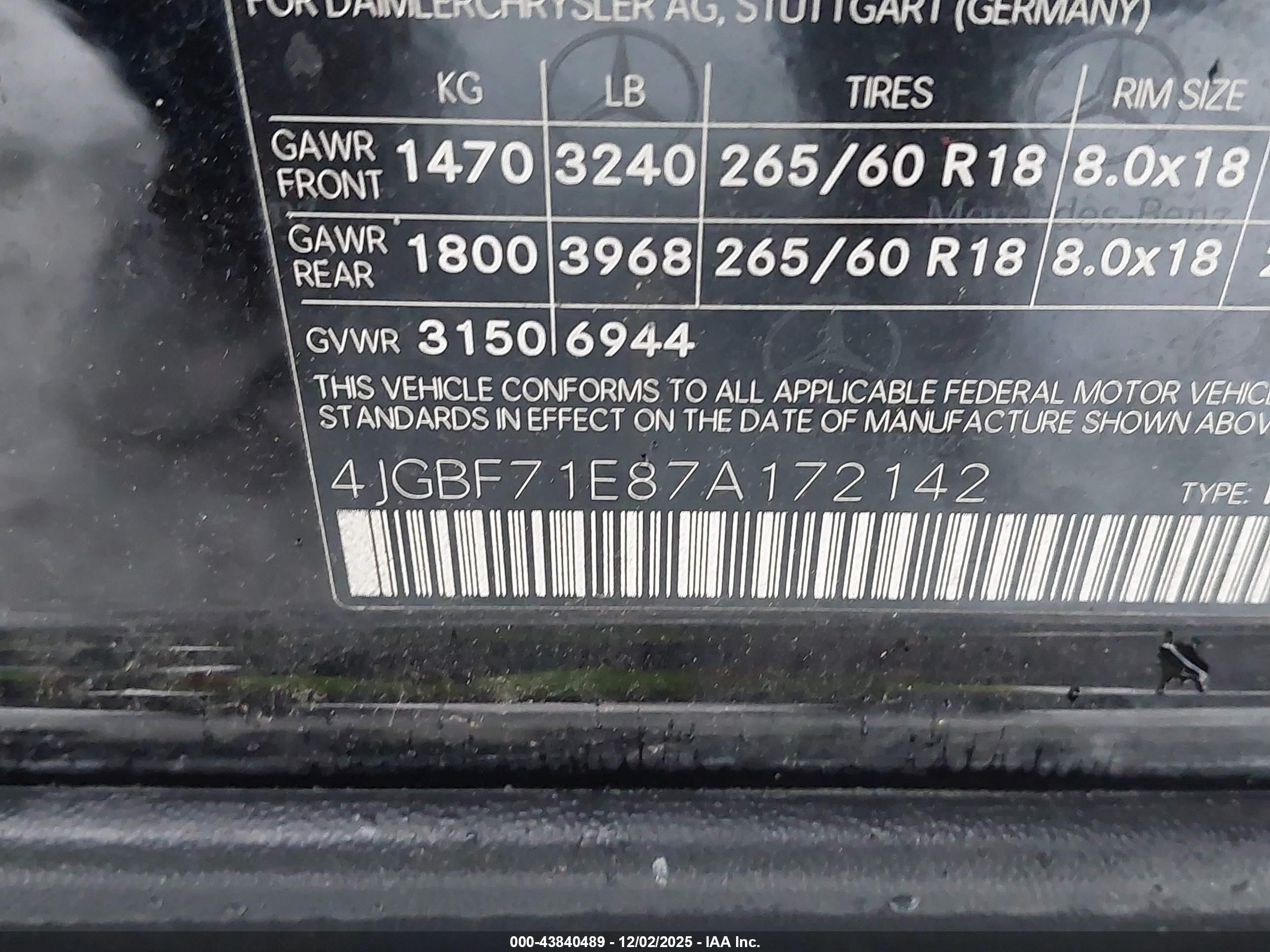 MERCEDES-BENZ GL image 9