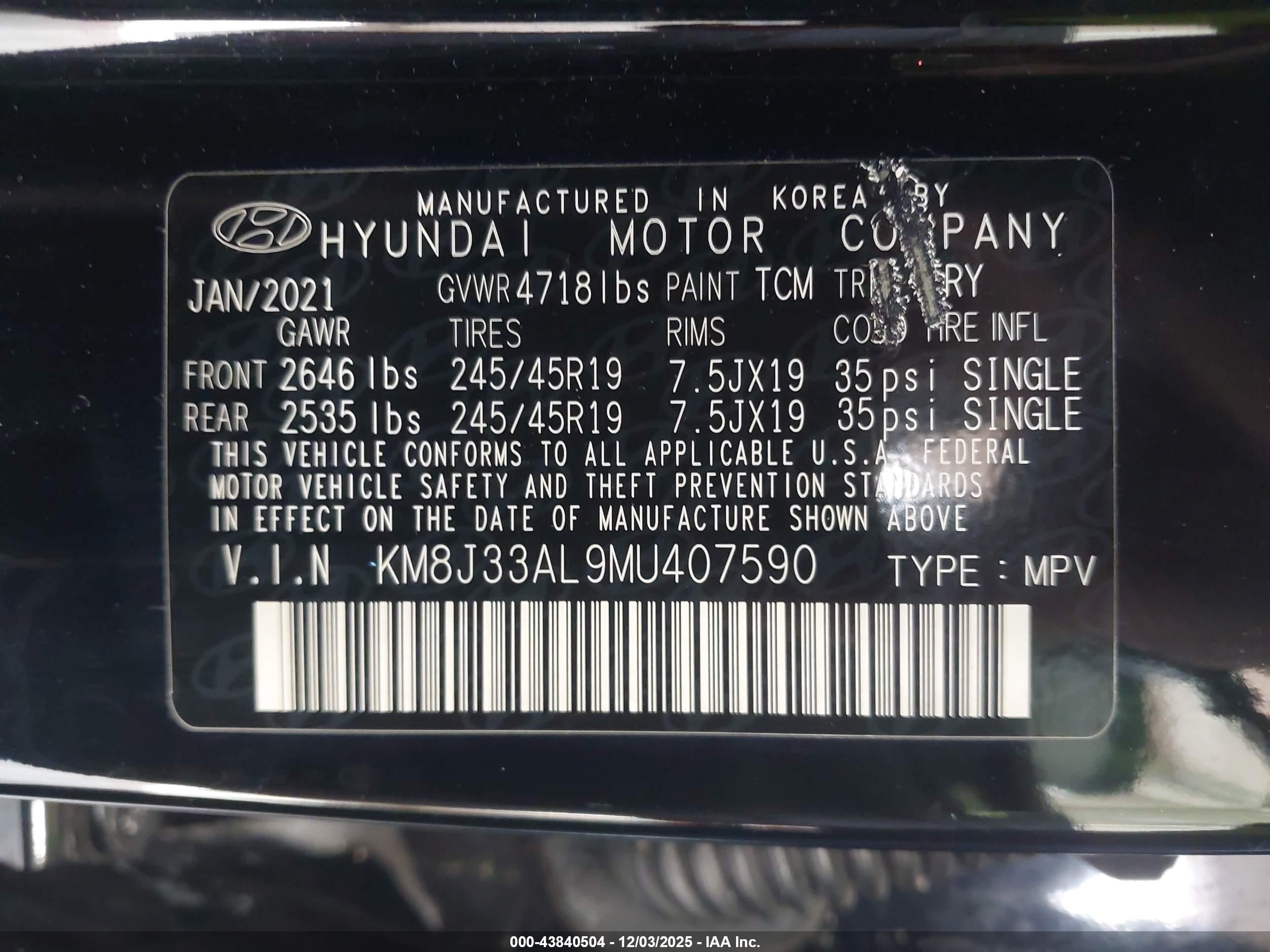 HYUNDAI TUCSON image 9