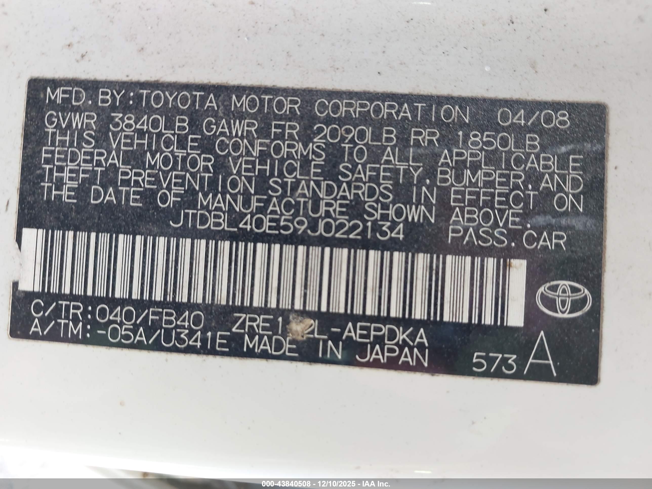 TOYOTA COROLLA image 9