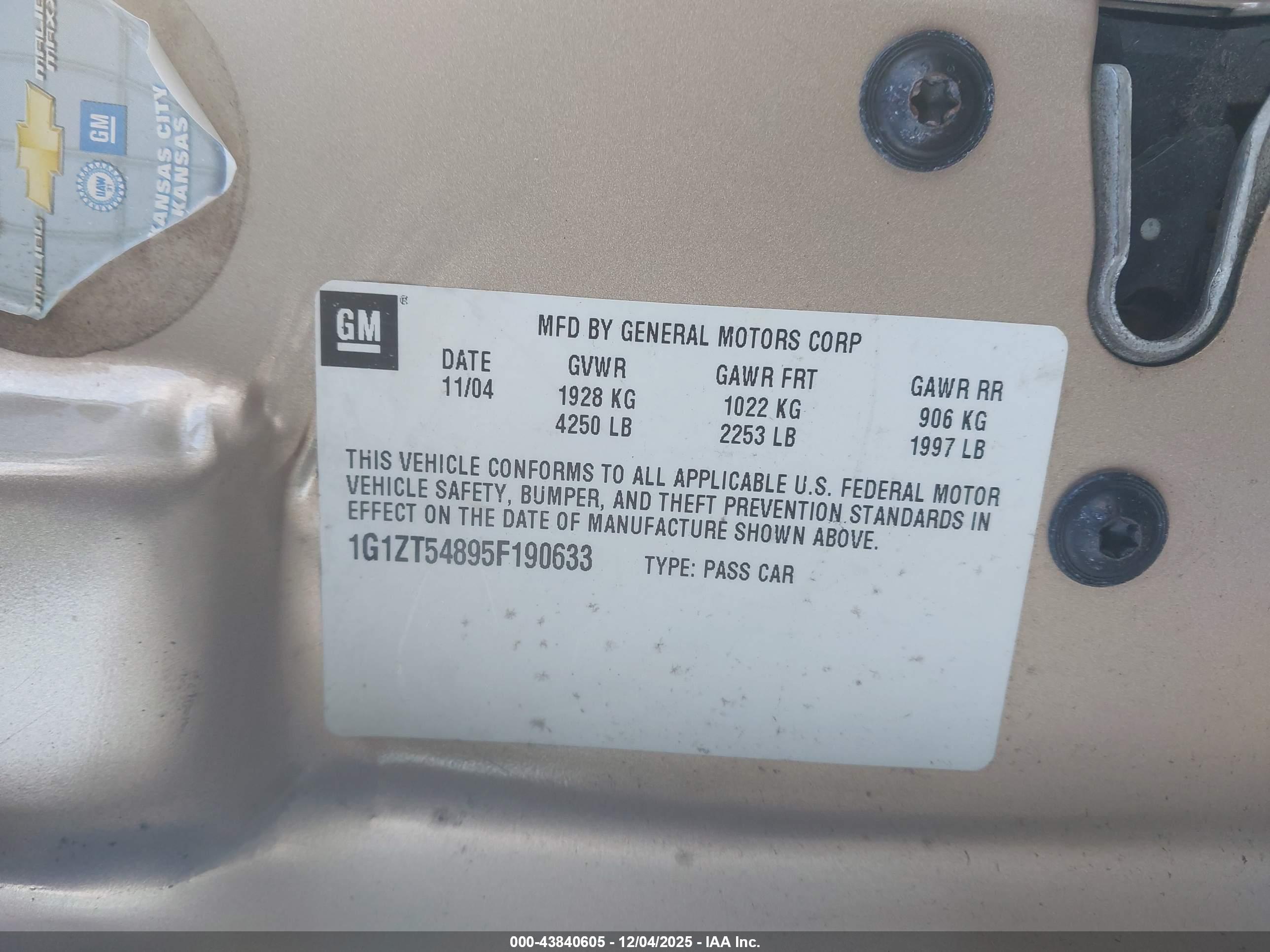 CHEVROLET MALIBU image 9