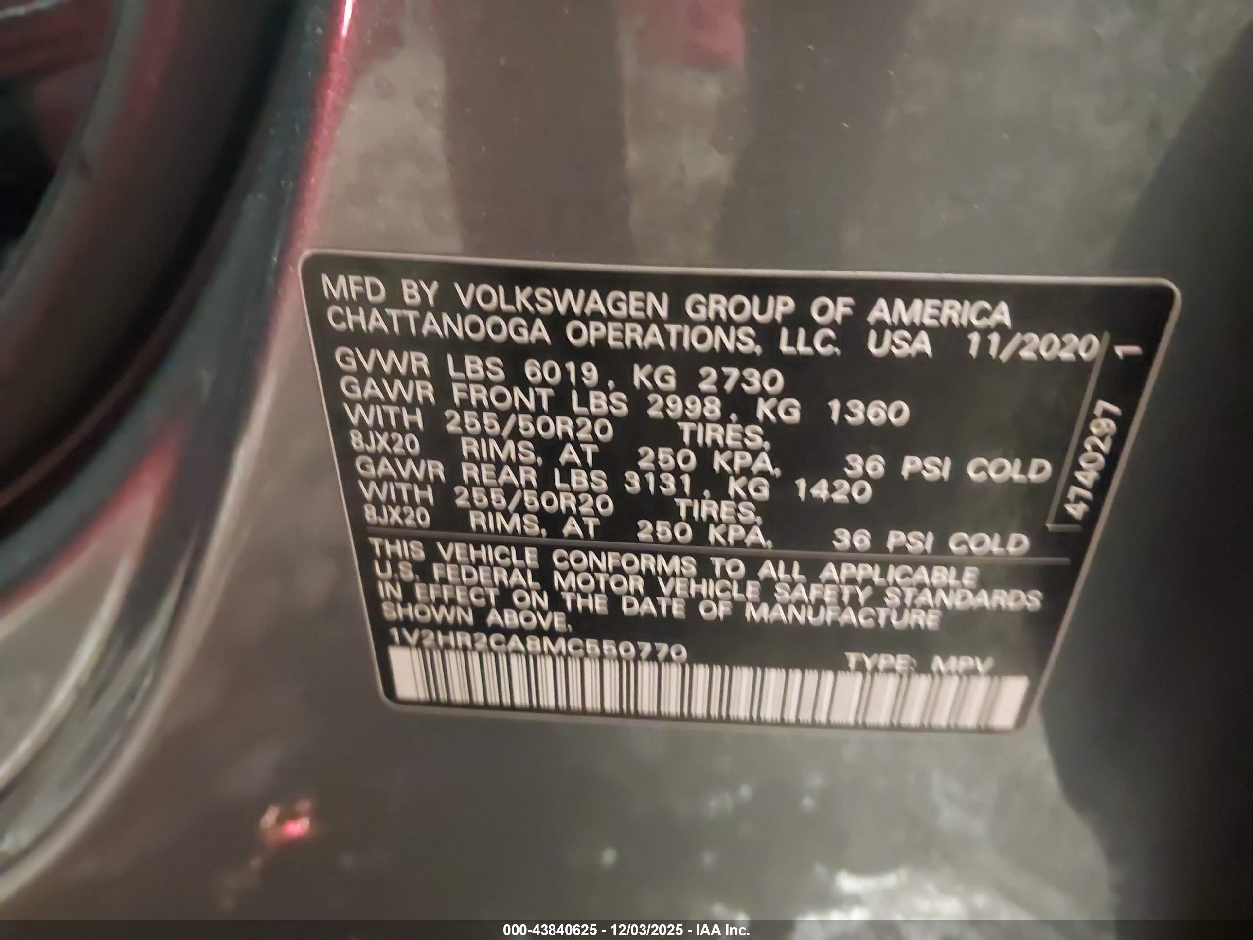 VOLKSWAGEN ATLAS image 9