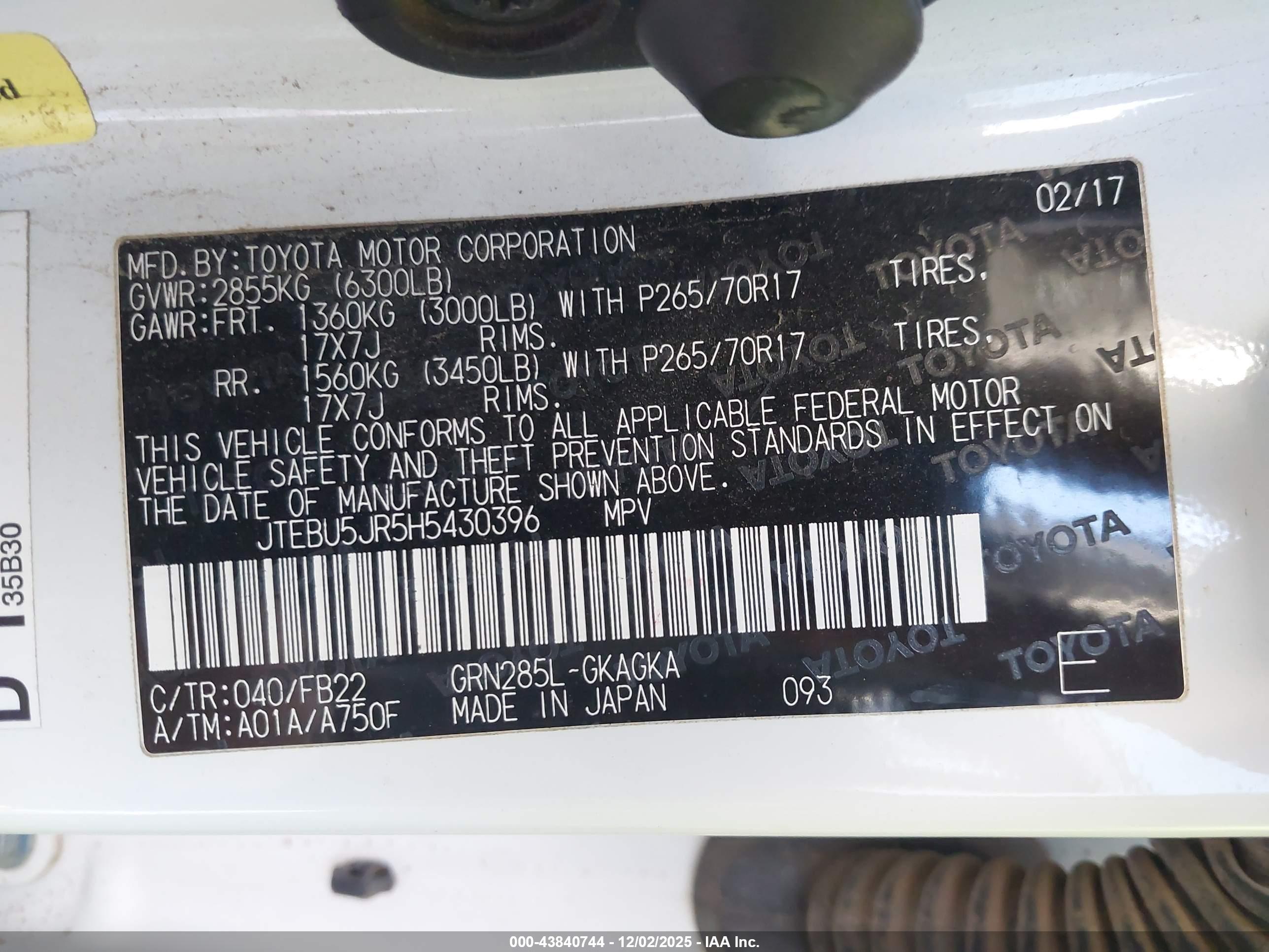 TOYOTA 4RUNNER image 9