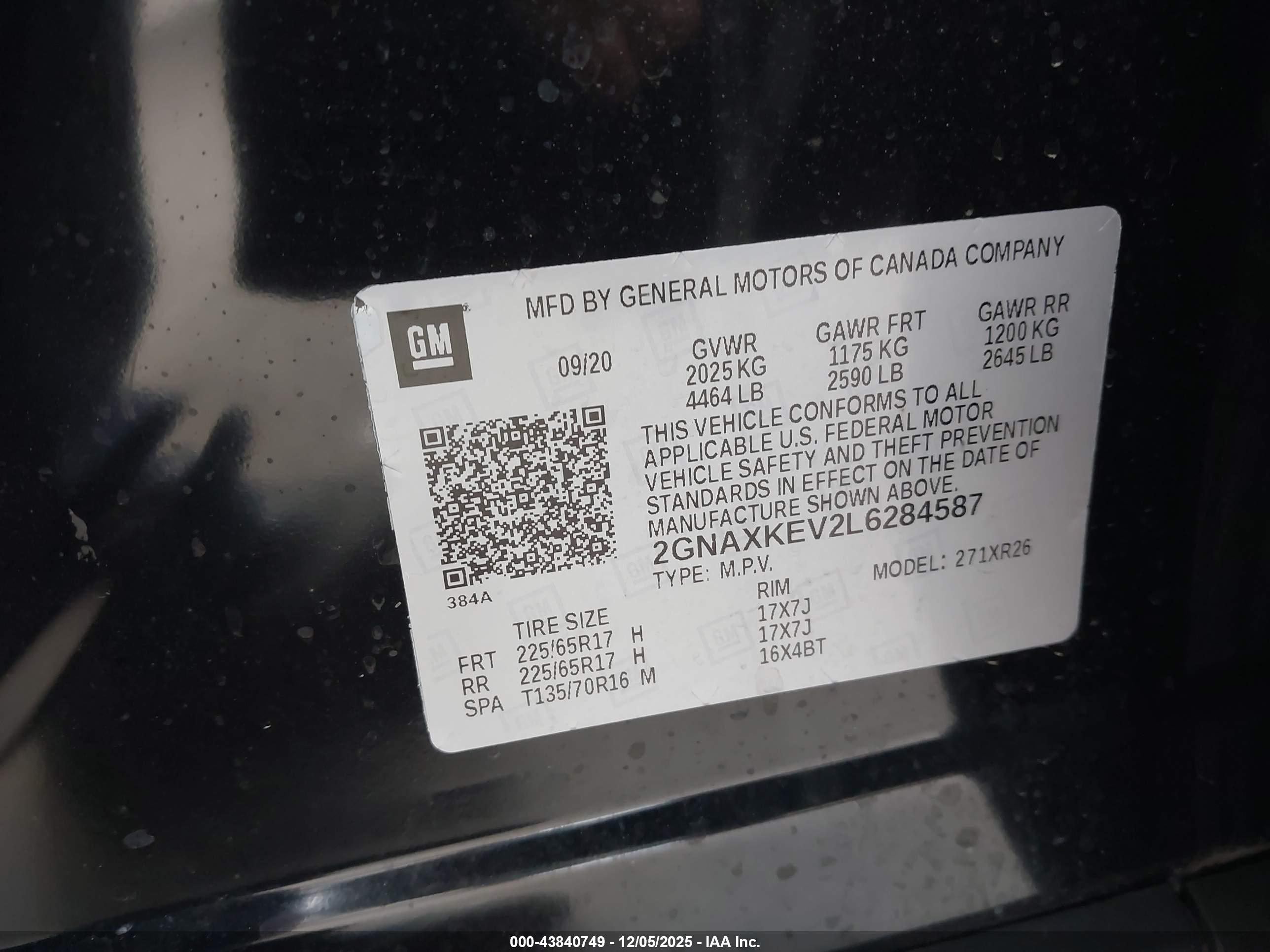 CHEVROLET EQUINOX image 9